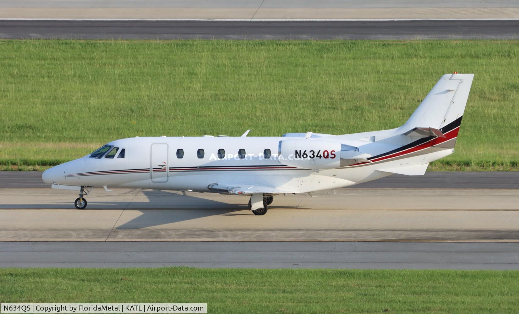 N634QS, 2005 Cessna 560XL Citation XLS C/N 560-5558, C560XL zx pdk-atl