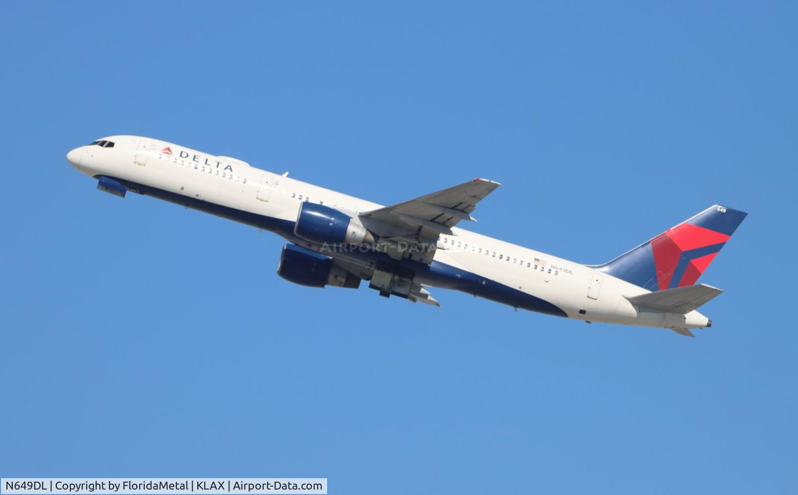 N649DL, 1989 Boeing 757-232 C/N 24389, DAL 752 zx lax-phl