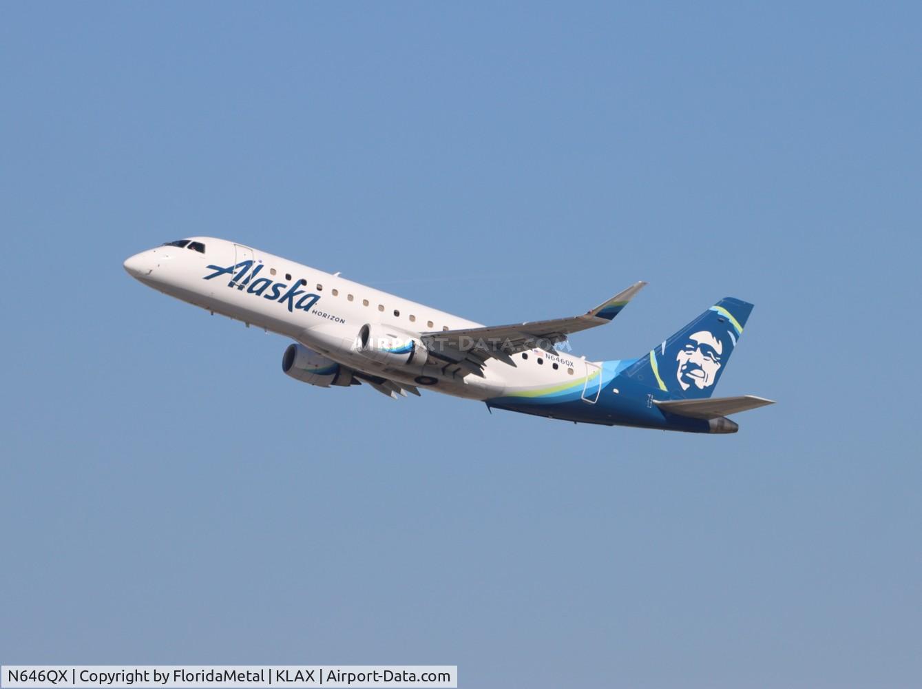 N646QX, 2018 Embraer ERJ-175 (ERJ-170-200LR) C/N 17000769, QXE/ASA E175 zx lax-sea