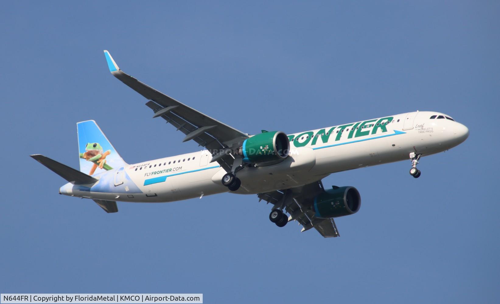 N644FR, 2024 Airbus A321-271NX C/N 11794, FFT A321N Leaf zx sat-mco