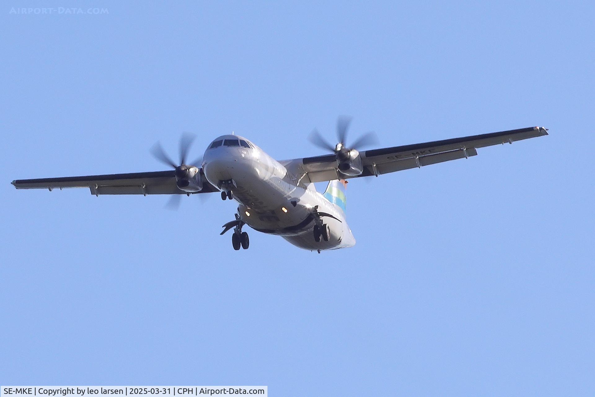 SE-MKE, 2016 ATR 72-600 (72-212A) C/N 1348, Copenhagen 31.3.2025 on app to R-04R