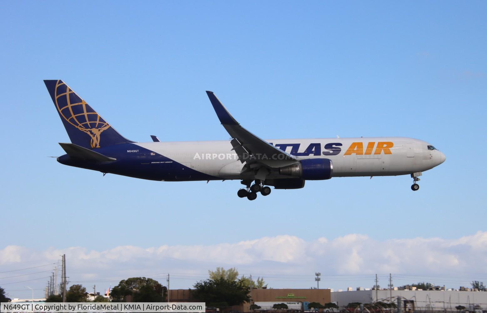 N649GT, 1992 Boeing 767-375/ER C/N 25864, GTI 767-300F zx mde, skrg-mia