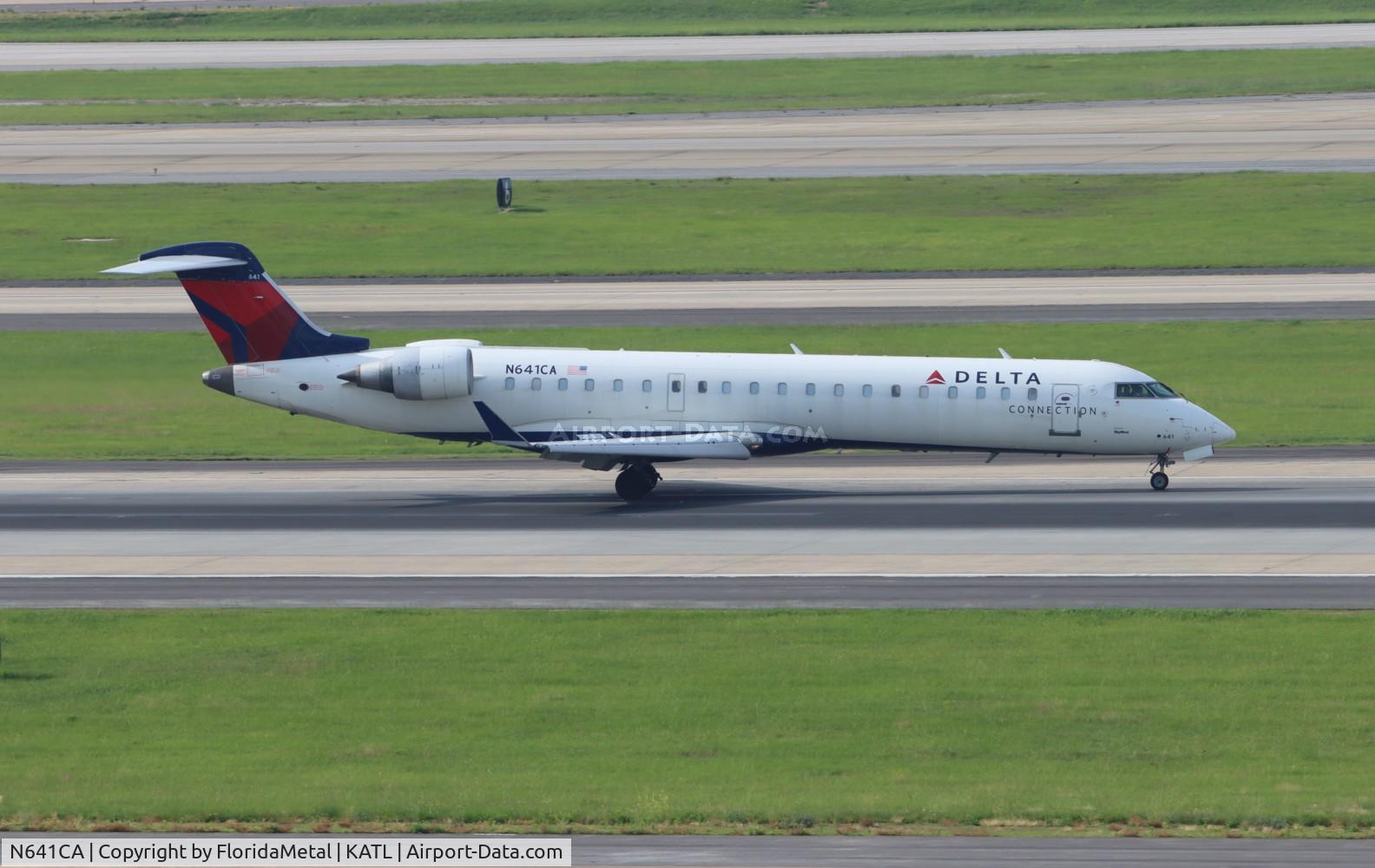 N641CA, 2003 Bombardier CRJ-700 (CL-600-2C10) Regional Jet C/N 10122, EDV/DAL CR7 zx dtw-atl