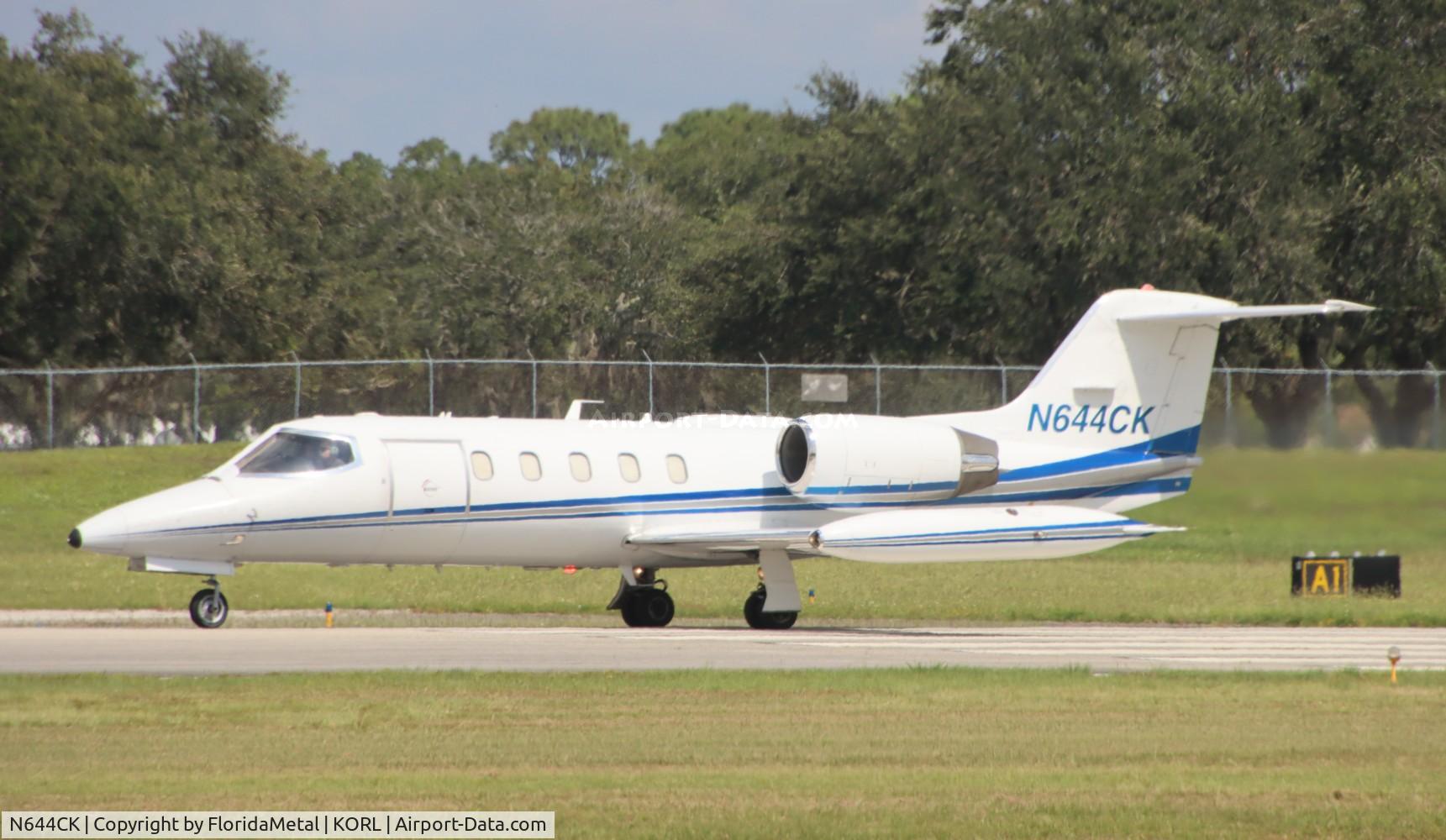 N644CK, 1988 Gates Learjet 35A C/N 35A-644, Lear 35 zx