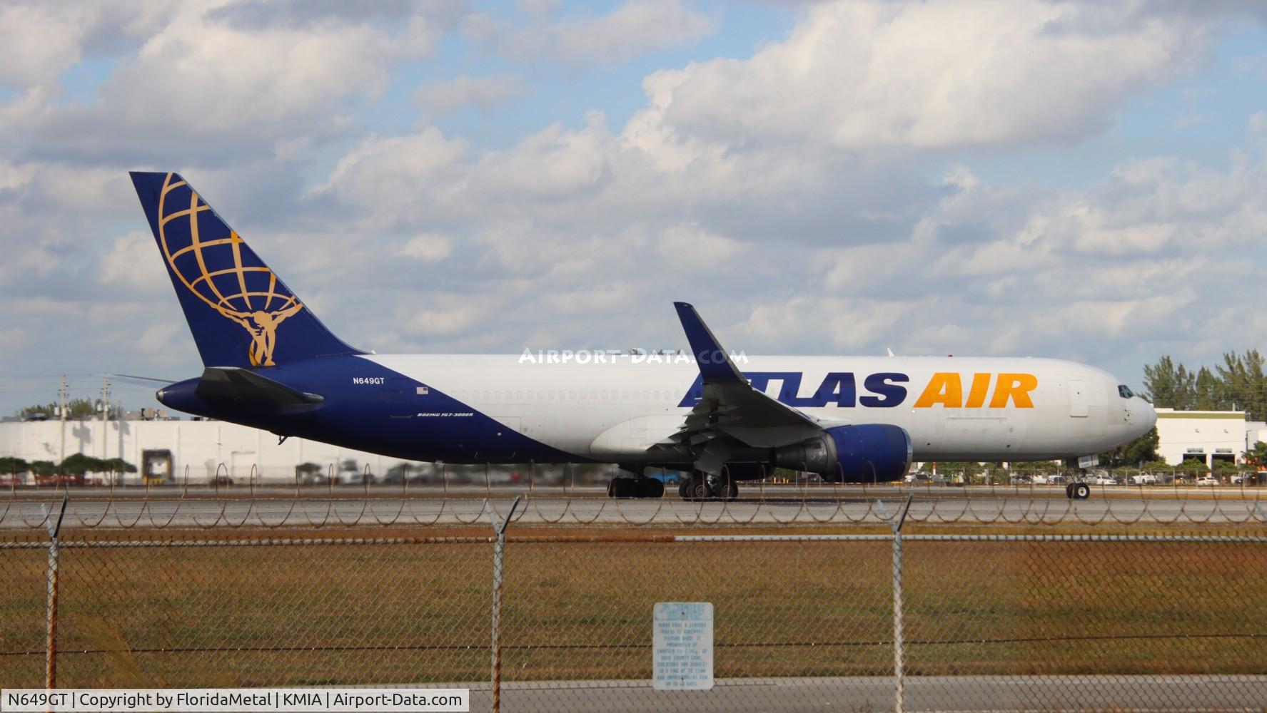N649GT, 1992 Boeing 767-375/ER C/N 25864, GTI 767-300F zx mia-bog
