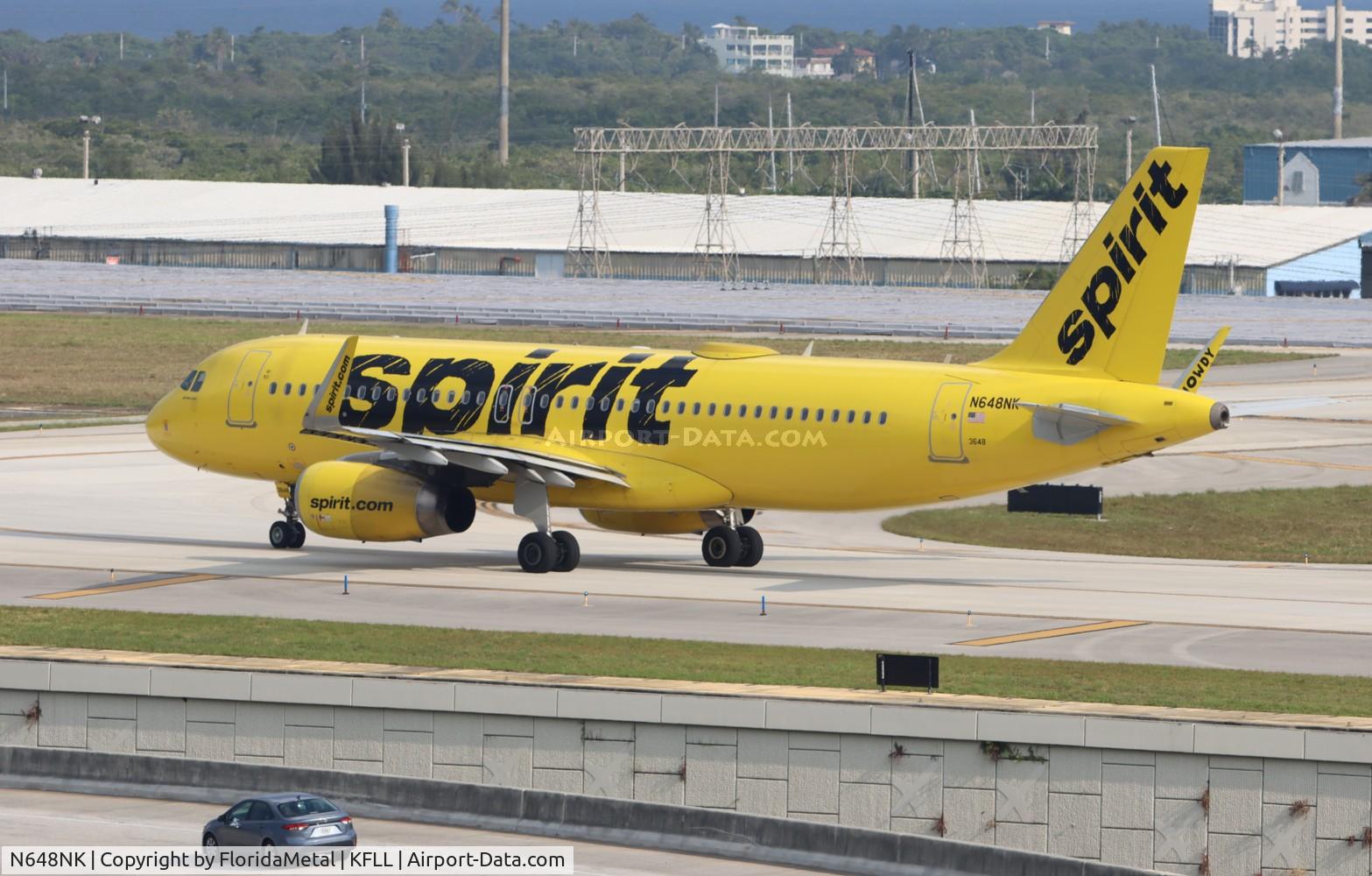 N648NK, 2017 Airbus A320-232 C/N 7656, NKS A320 zx fll-ric