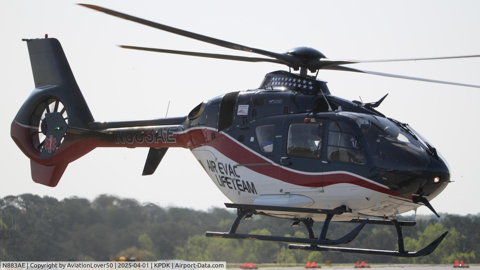 N883AE, Eurocopter-Kawasaki EC-145 (BK-117c-2) C/N 9391, Air Evac Lifeteam H135
