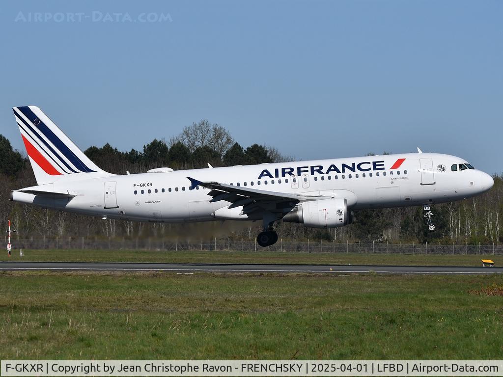 F-GKXR, 2009 Airbus A320-214 C/N 3795, Paris (CDG)	Bordeaux (BOD)	AF7432