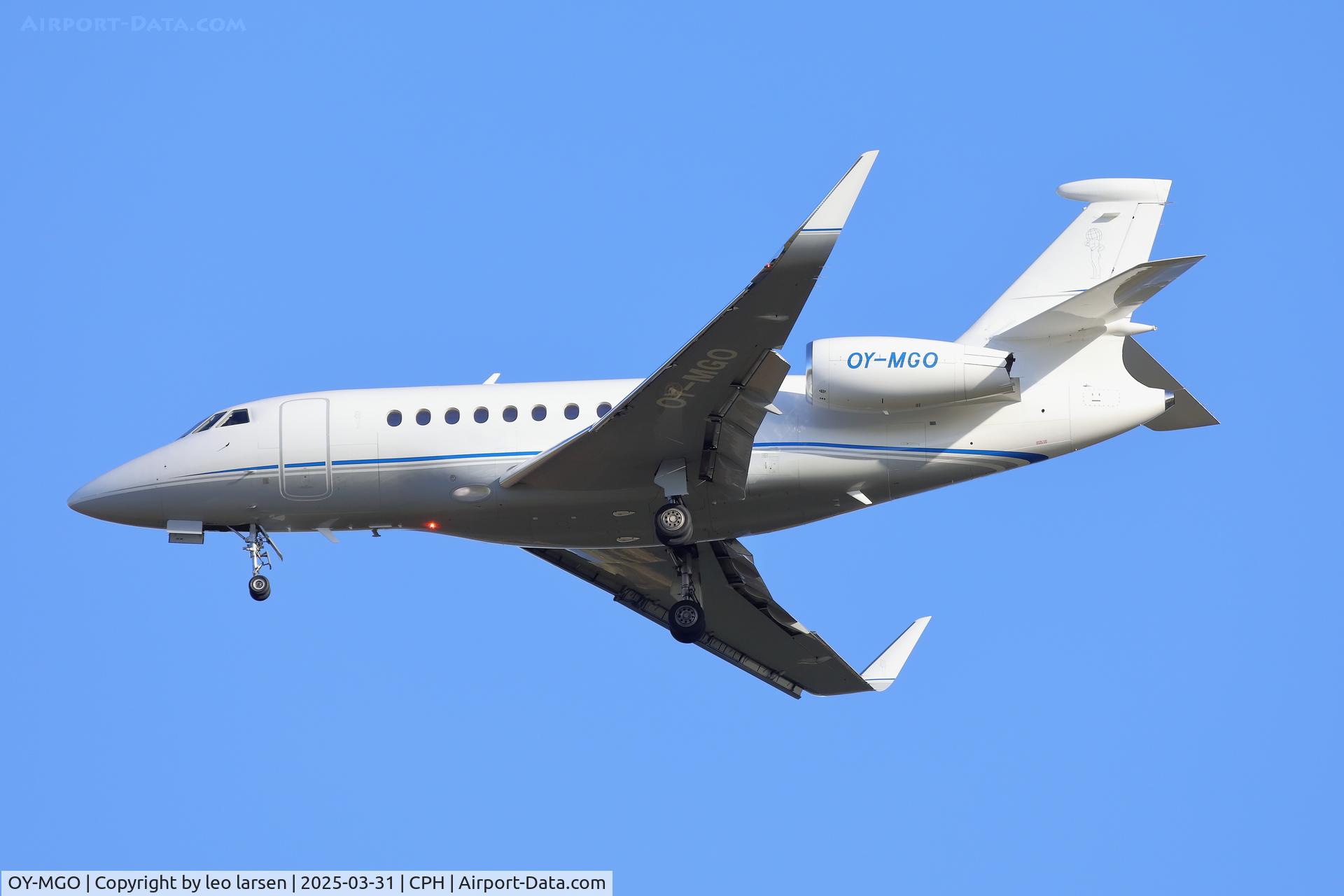 OY-MGO, 2022 Dassault Falcon 2000S C/N 394, Copenhagen 31.3.2025