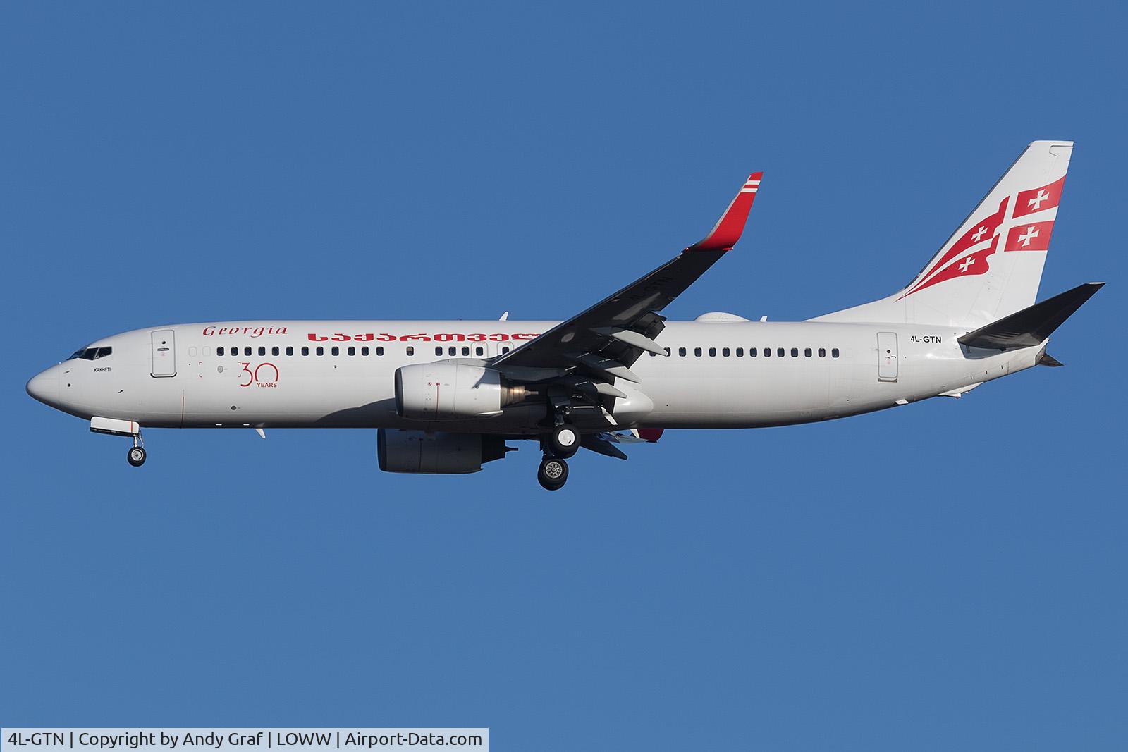 4L-GTN, 2009 Boeing 737-883 C/N 34547, Air Zena 737-800