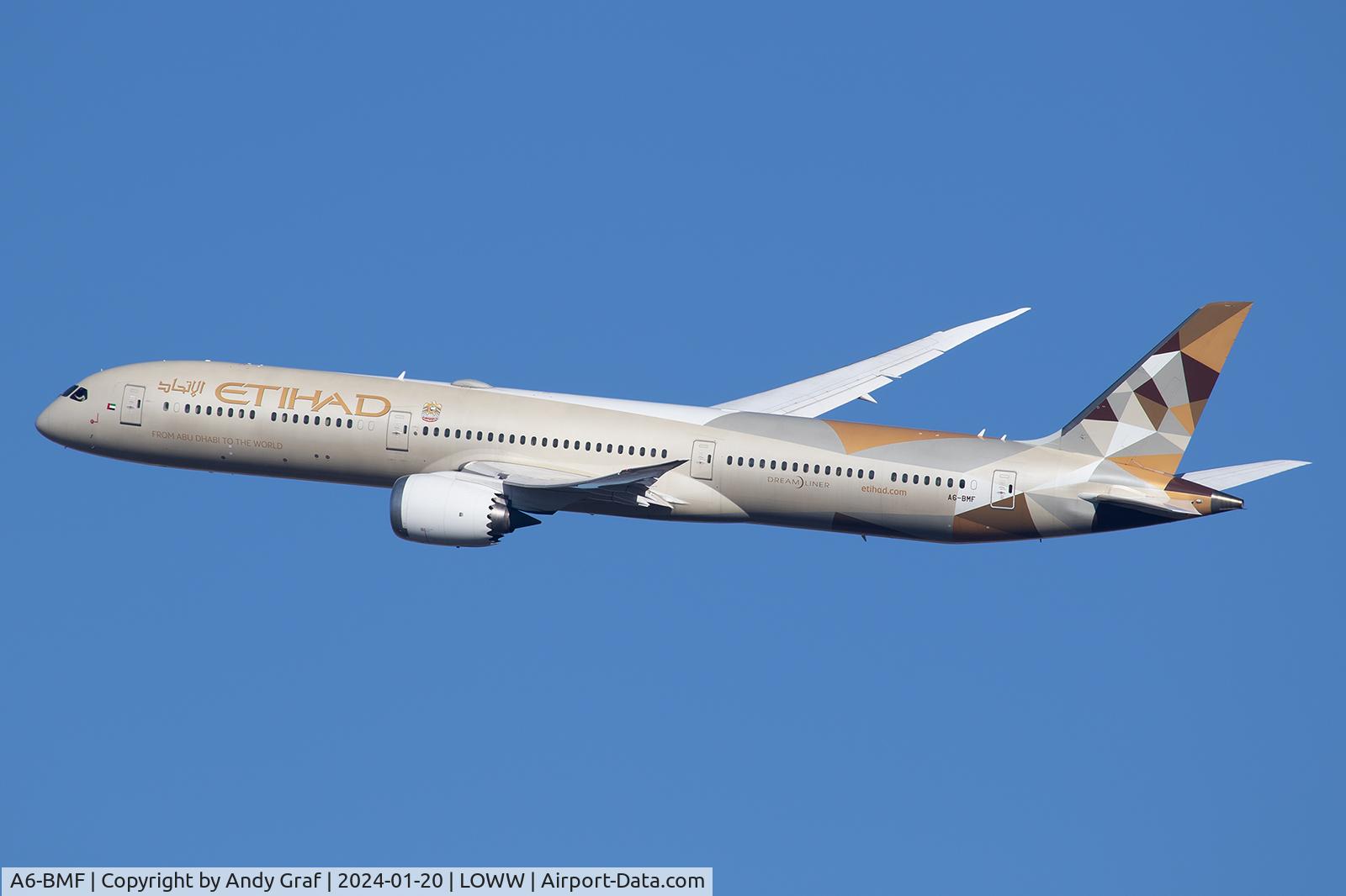 A6-BMF, 2019 Boeing 787-10 Dreamliner Dreamliner C/N 60761, Ethiad 787-10