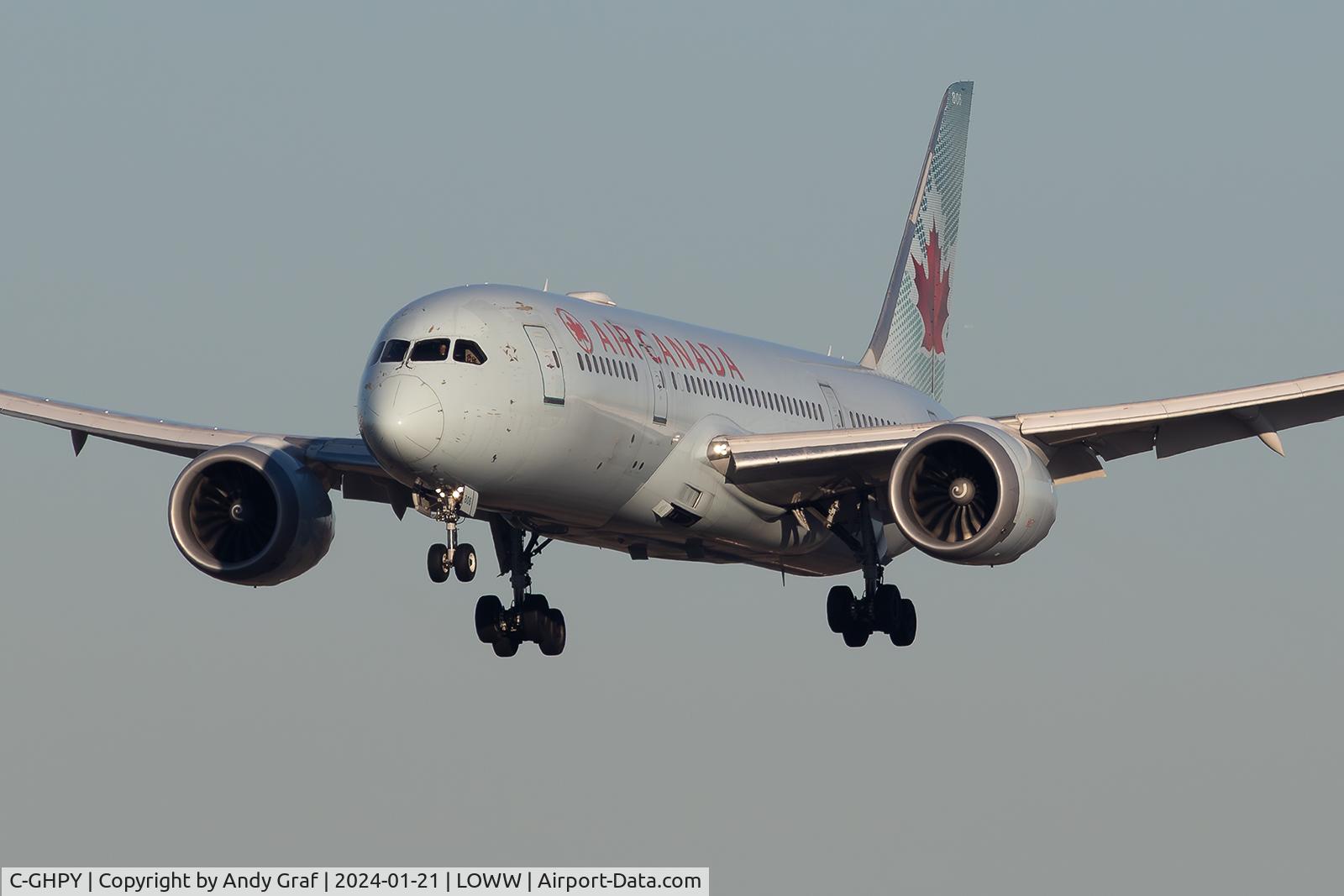 C-GHPY, 2014 Boeing 787-8 Dreamliner C/N 35262, Air Canada 787-8