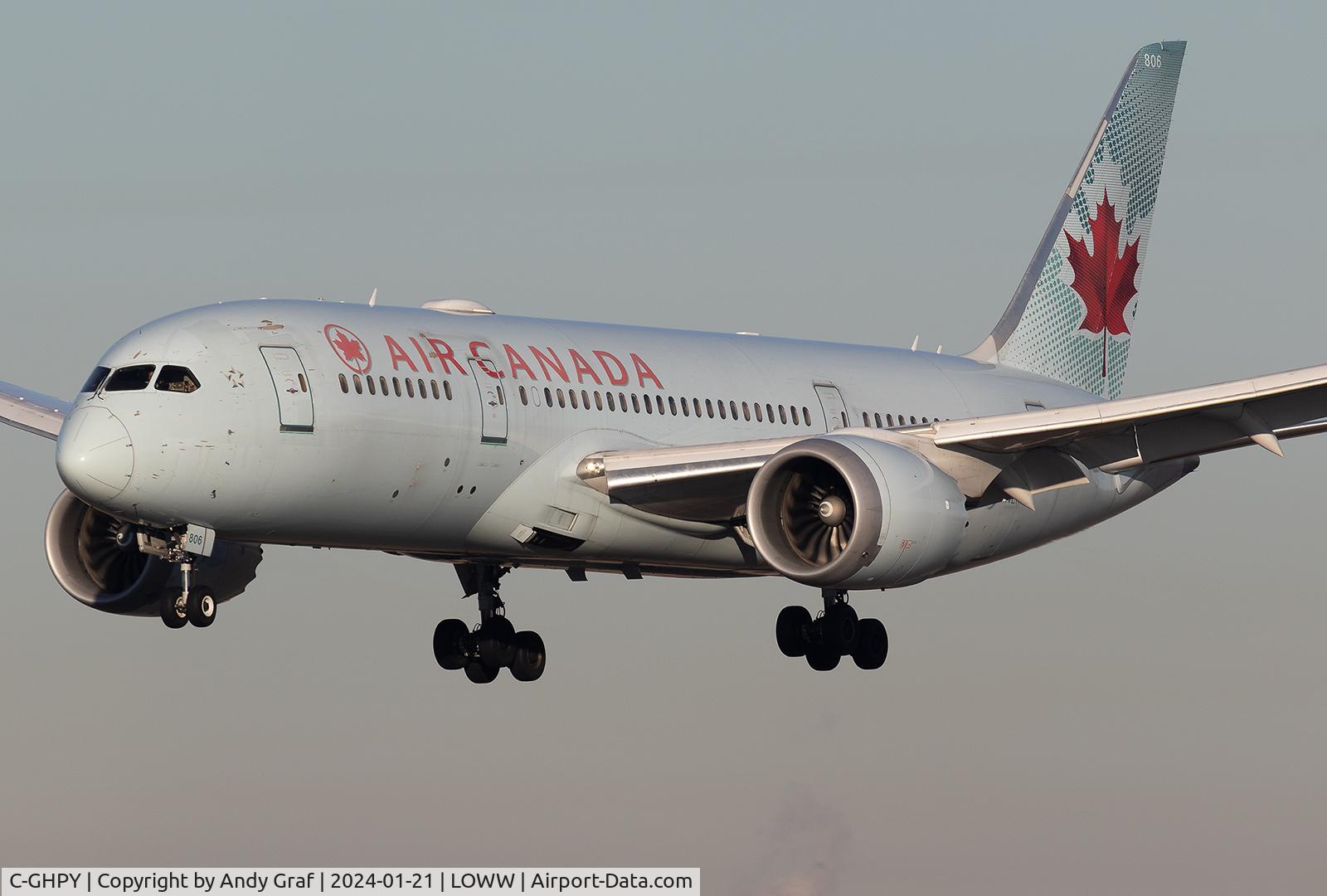 C-GHPY, 2014 Boeing 787-8 Dreamliner C/N 35262, Air Canada 787-8