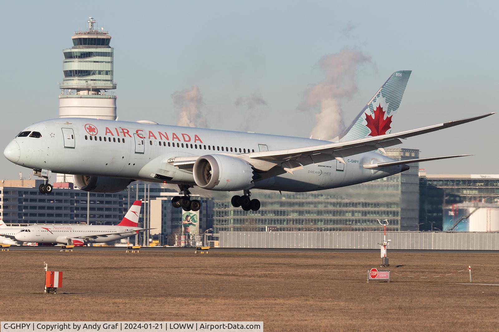 C-GHPY, 2014 Boeing 787-8 Dreamliner C/N 35262, Air Canada 787-8
