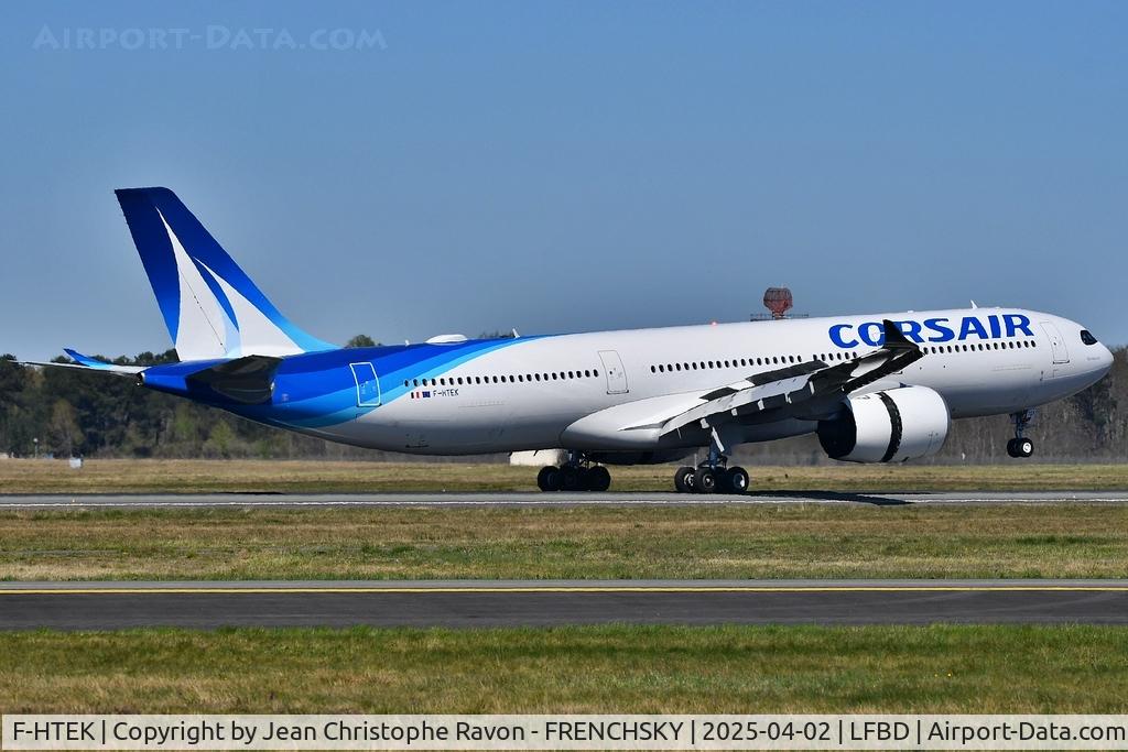 F-HTEK, 2024 Airbus A330-941N C/N 2075, Pointe-a-Pitre (PTP)	Bordeaux (BOD)	SS741