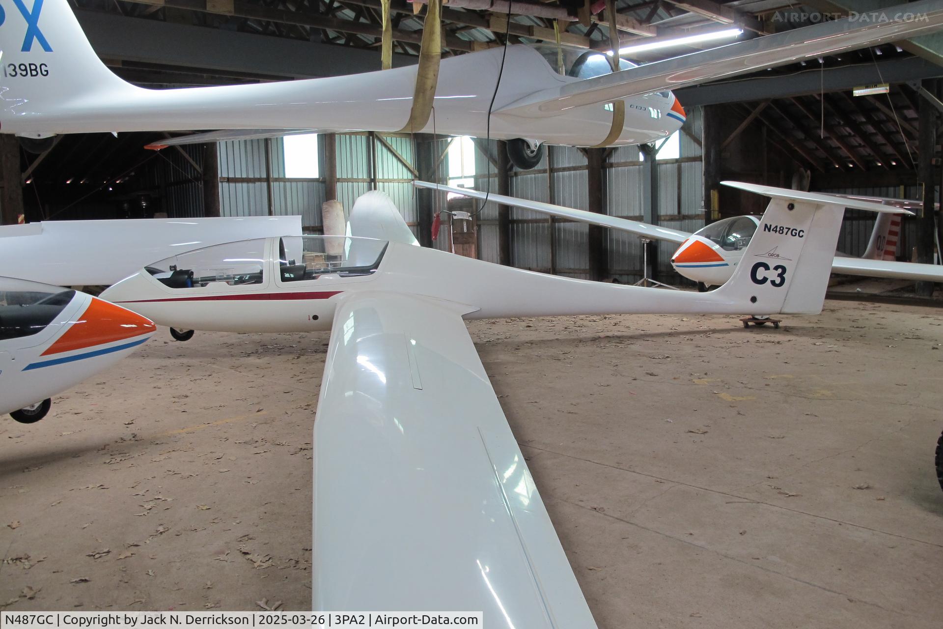 N487GC, 1989 Grob G-103C Twin III Acro C/N 34123, Philidelphia Glider Council, Hilltown PA, 3PA2