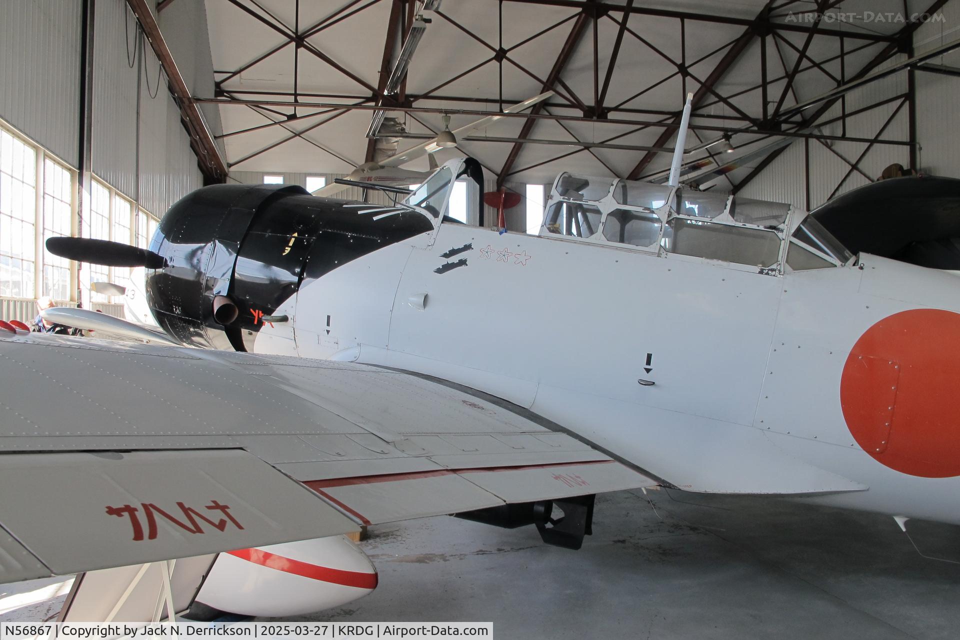 N56867, 1945 Consolidated Vultee BT-13B (SNV-2) Replica C/N 79-1220, BT-13 at Reading
