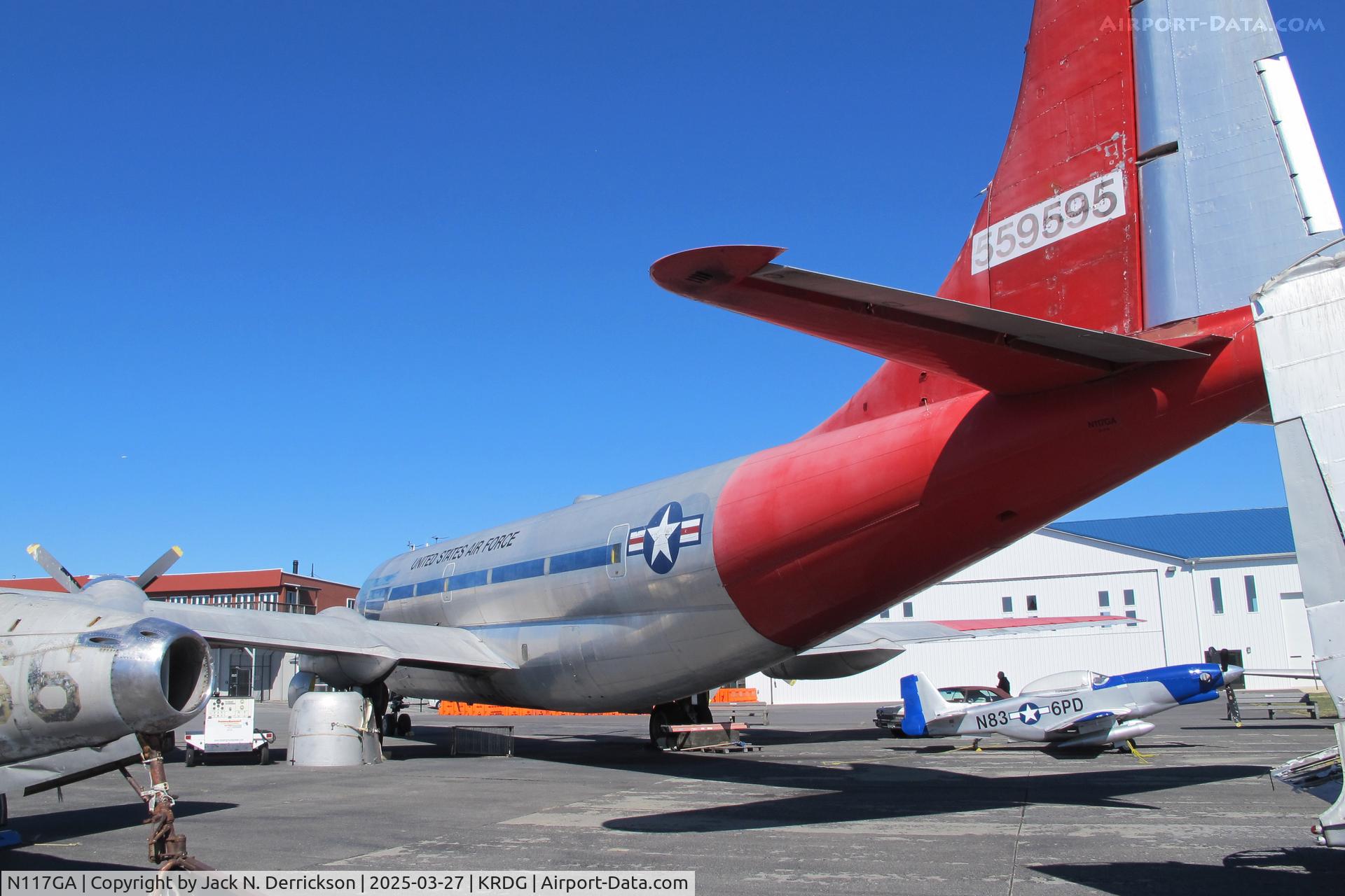 N117GA, 1952 Boeing C-97G (367-76-66) Stratofreighter C/N 16749, C-97 at Reading