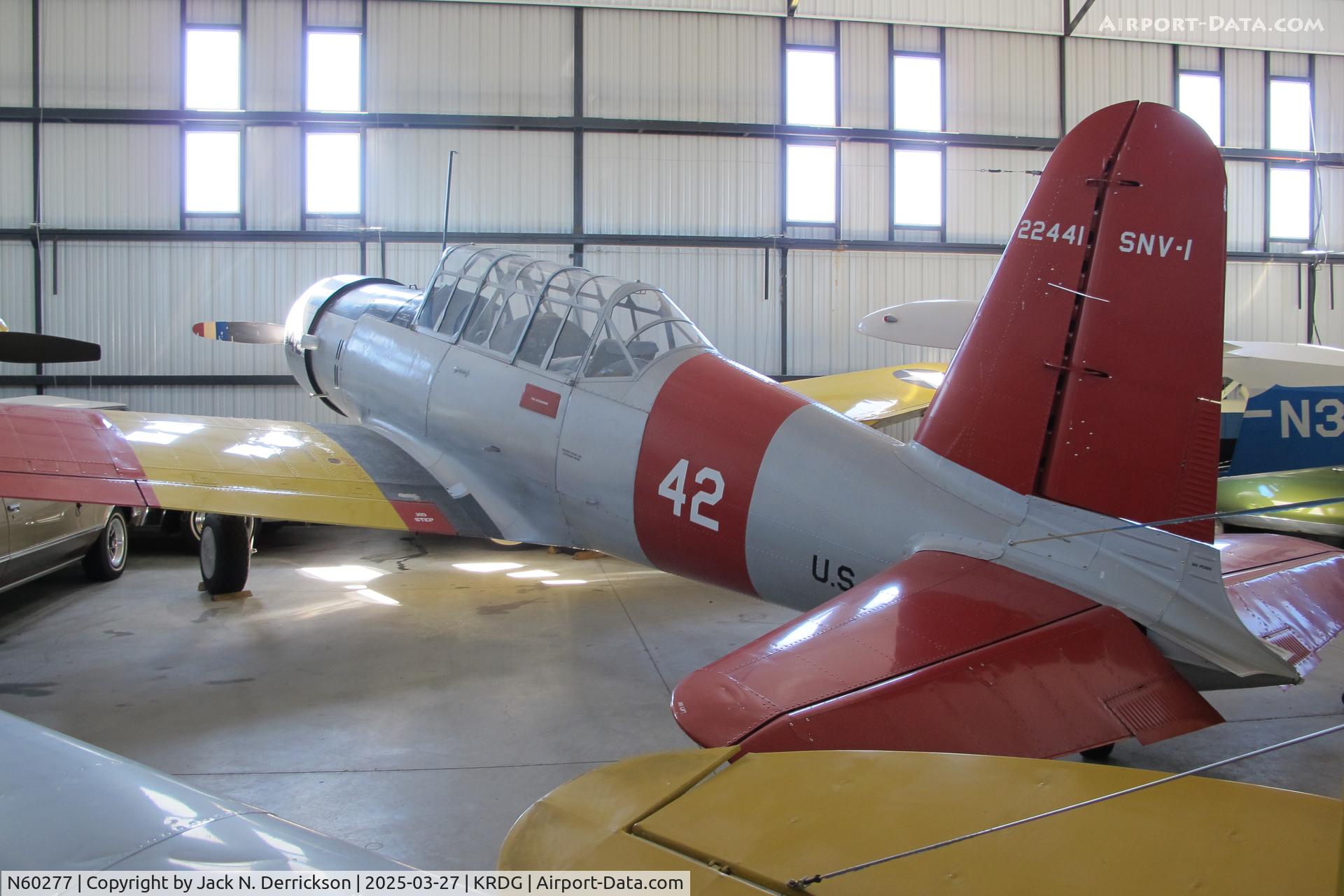 N60277, 1942 Consolidated Vultee BT-13A C/N 6519, BT-13 at Reading