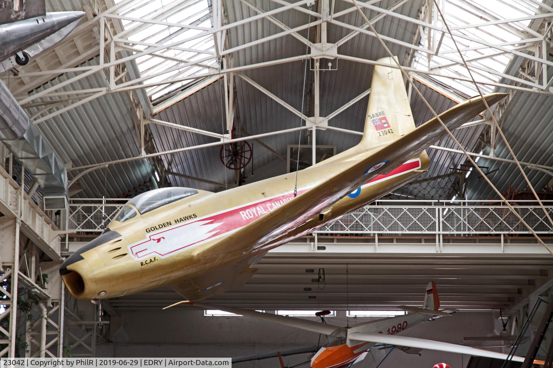 23042, Canadair CL-13B Sabre 6 C/N S6-1613, '23042' (01+04 WGAF) Canadair Sabre Mk.6 Speyer 