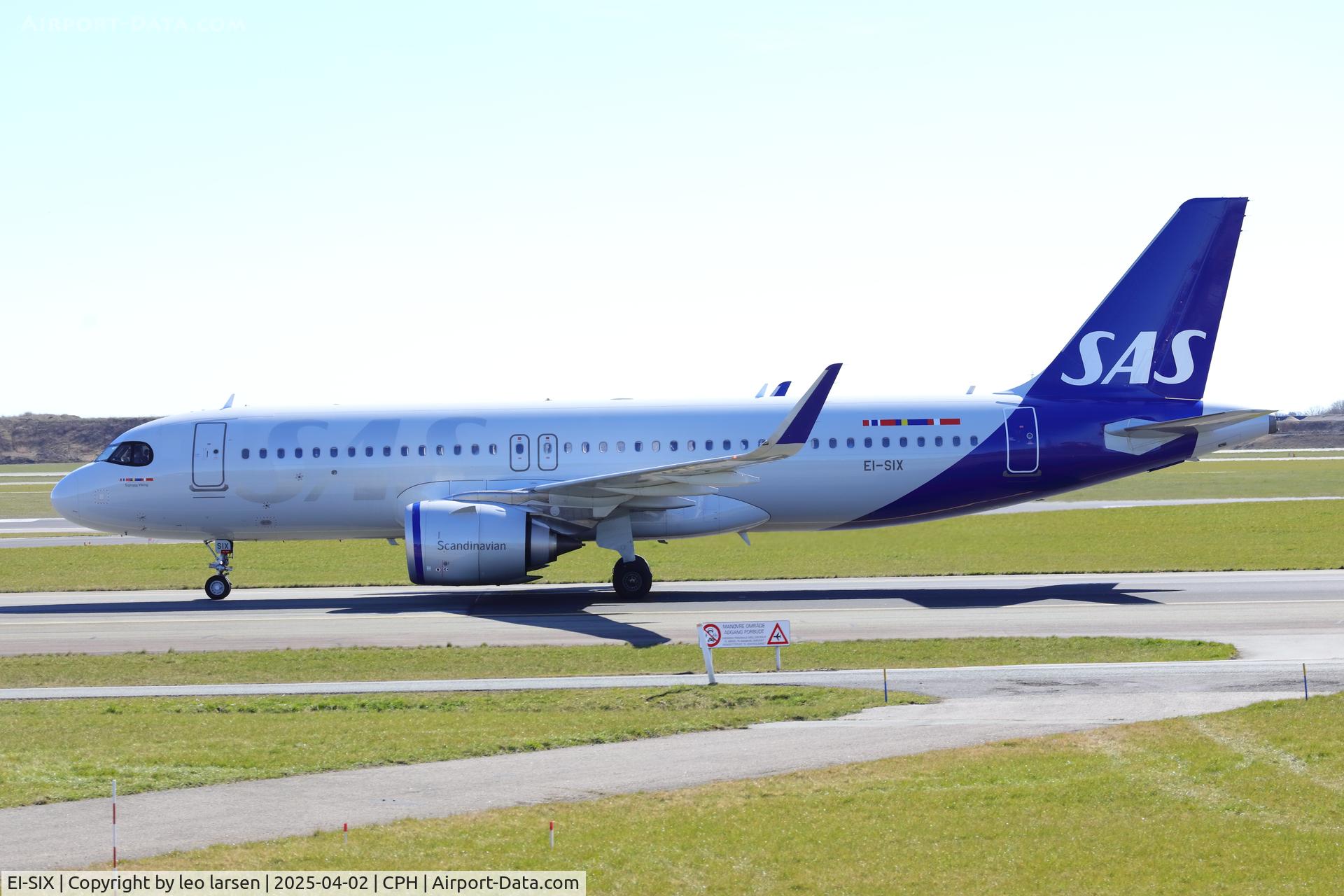 EI-SIX, 2023 Airbus A320-251N C/N 11168, Copenhagen 2.4.2025