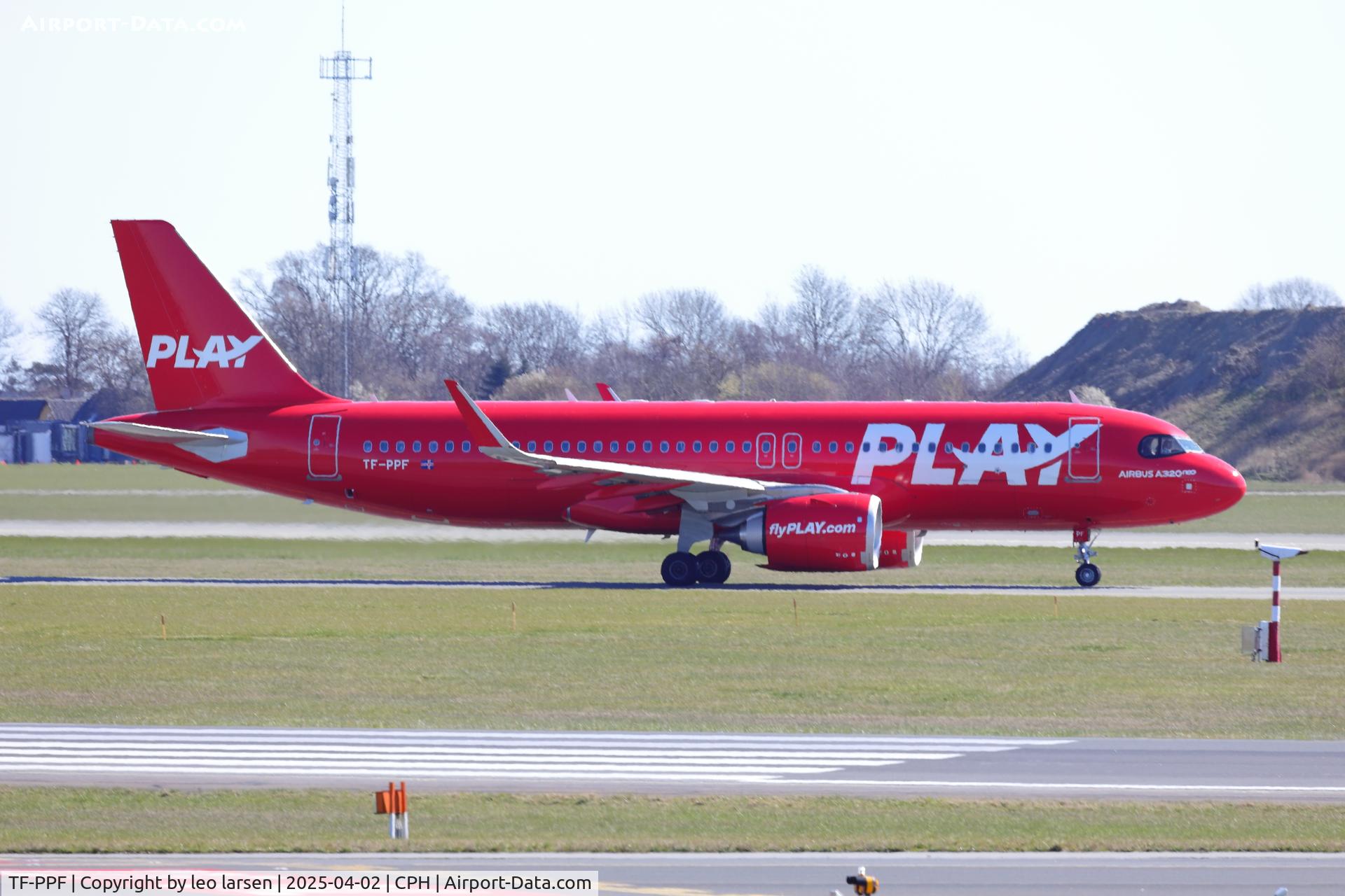 TF-PPF, 2022 Airbus A320-251N C/N 11344, Copenhagen 2.4.2025