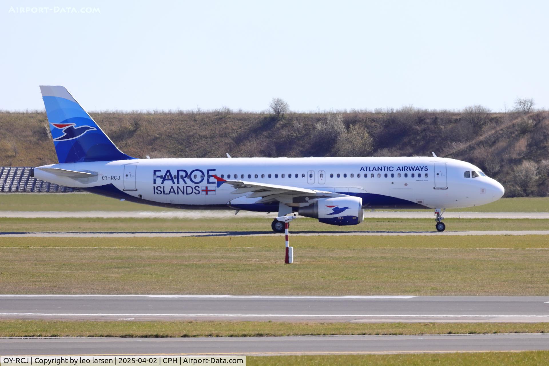 OY-RCJ, 2016 Airbus A320-214 C/N 7465, Copenhagen 2.4.2025