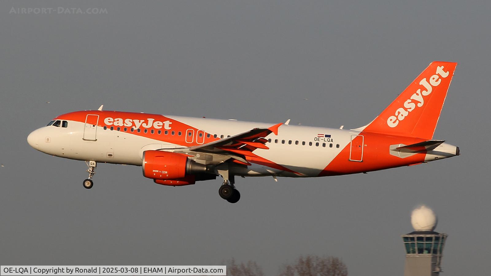 OE-LQA, 2009 Airbus A319-111 C/N 3799, at eham