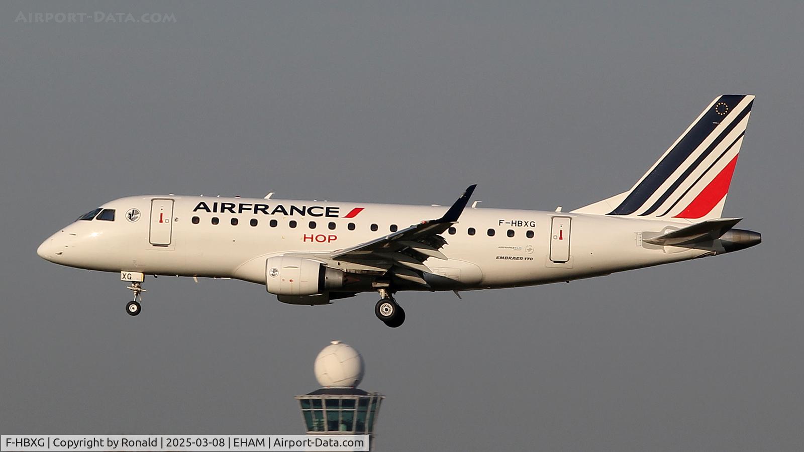 F-HBXG, 2009 Embraer 170ST (ERJ-170-100ST) C/N 17000301, at eham