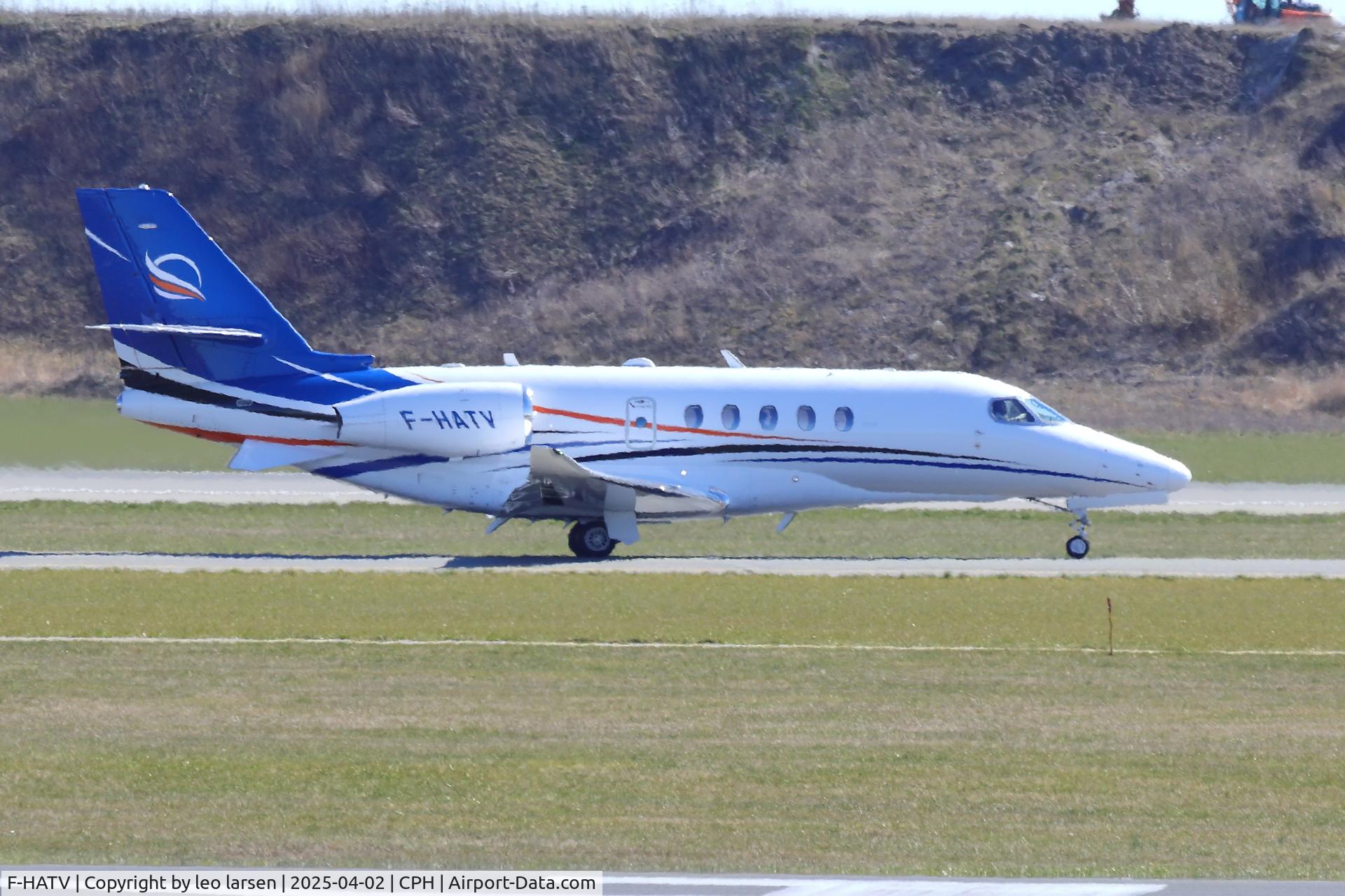 F-HATV, 2018 Cessna 680A Citation Latitude C/N 680A-0152, Copenhagen 2.4.2025