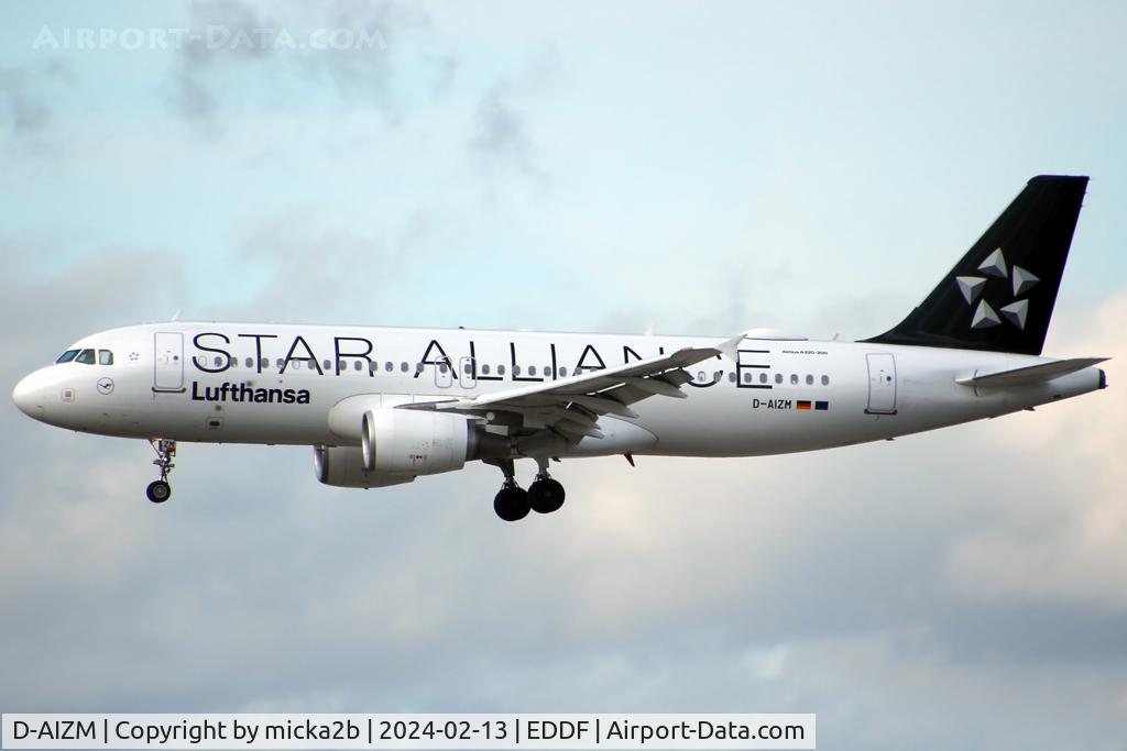 D-AIZM, 2012 Airbus A320-214 C/N 5203, Landing
