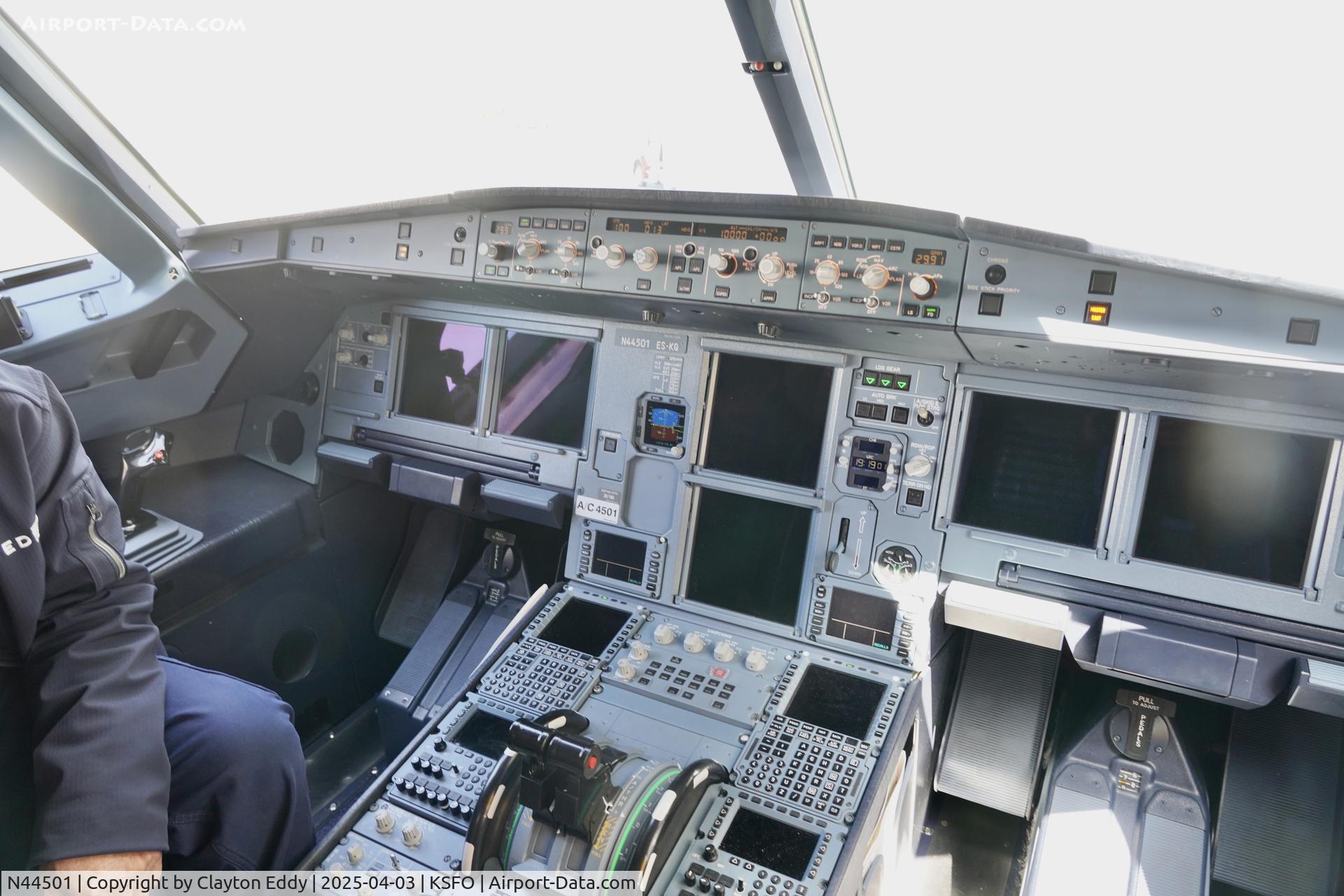 N44501, 2023 Airbus A321-271NX C/N 11500, SFO 2025