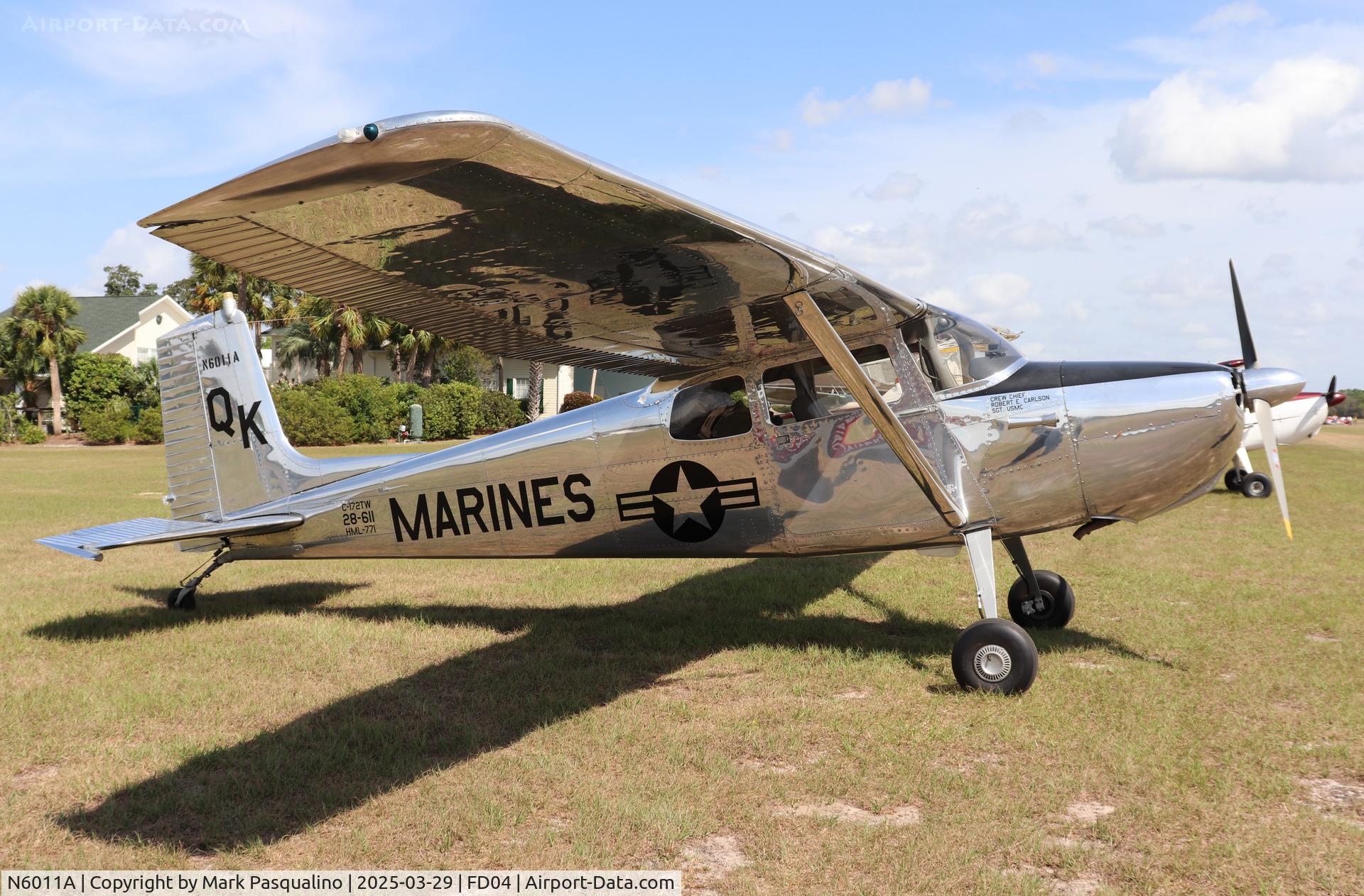N6011A, 1956 Cessna 172 C/N 28611, Cessna 172
