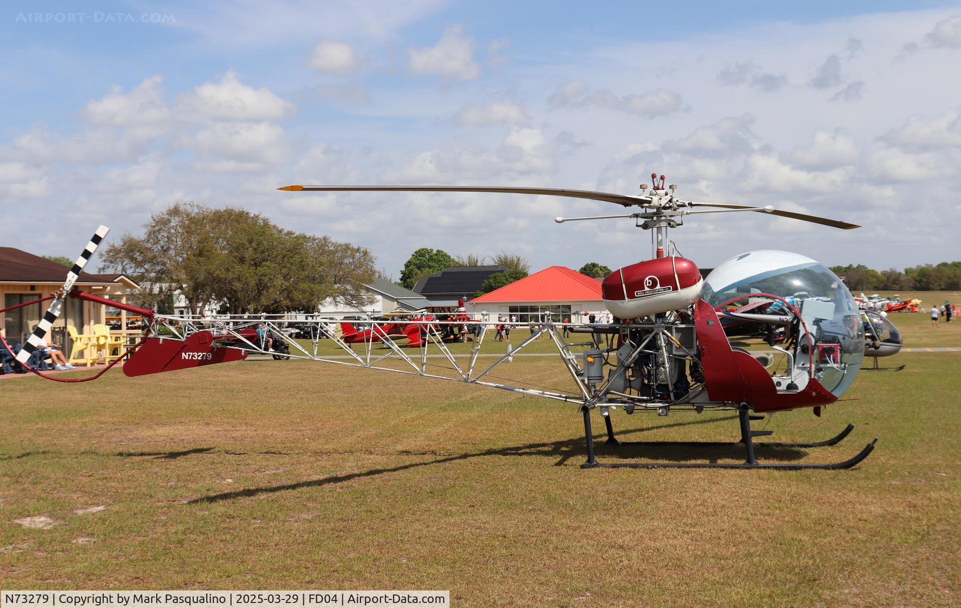 N73279, 1964 Bell 47G-4 C/N 3134, Bell 47G-4