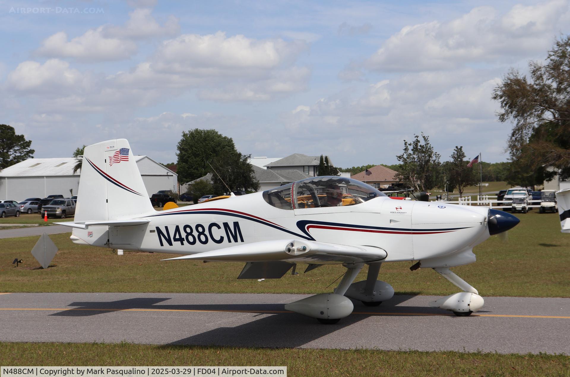 N488CM, 2011 Vans RV-7A C/N 73322, Vans RV-7A