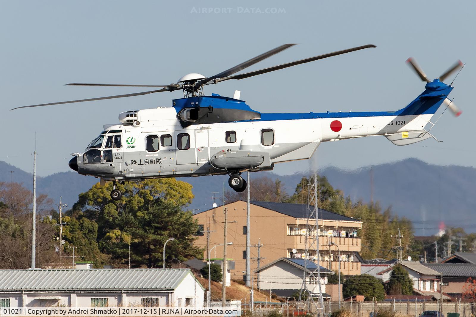 01021, Eurocopter EC225LP Super Puma Mk2+ C/N 2645, Visiting Komaki JASDF base.