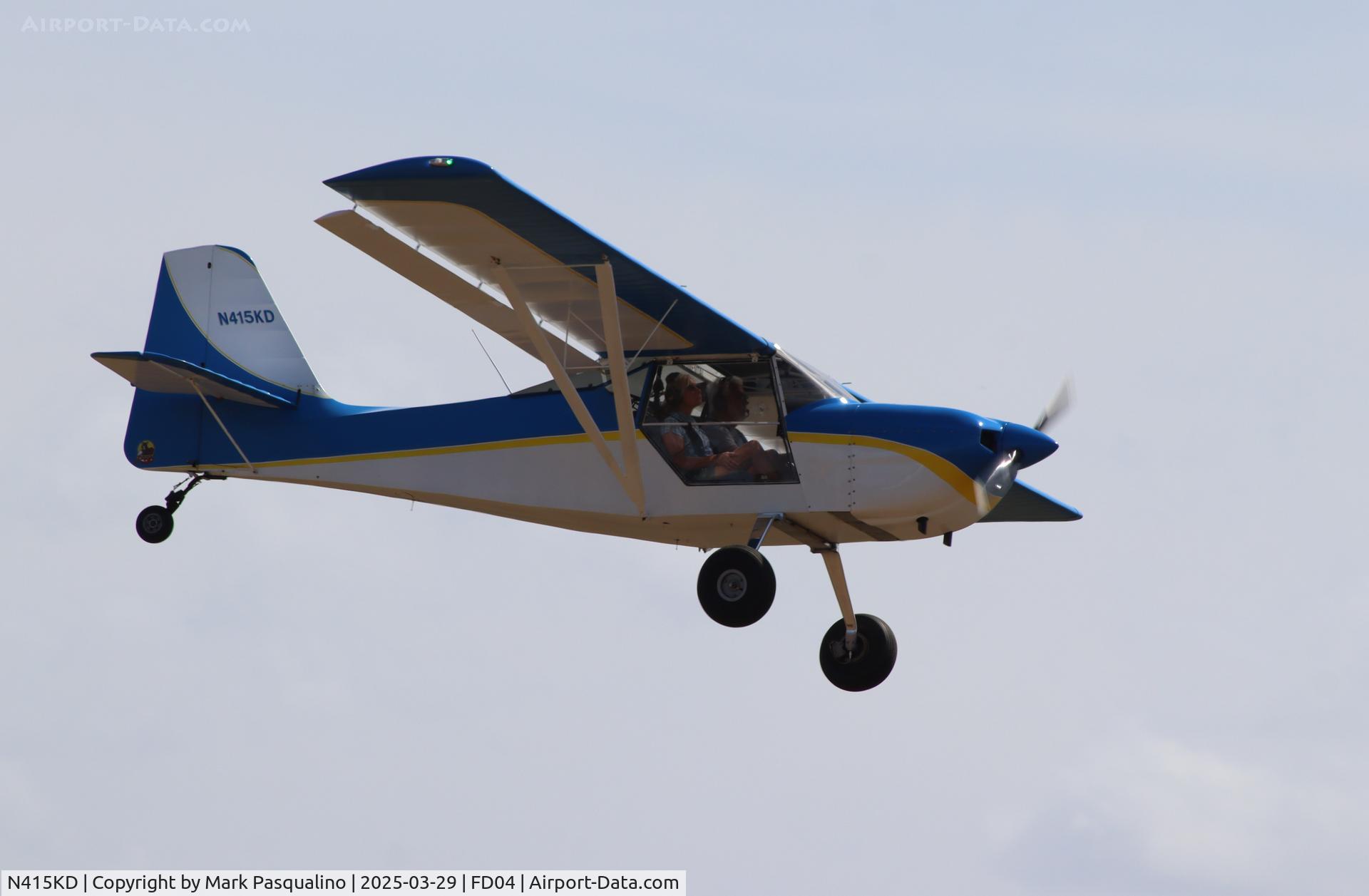 N415KD, 2016 Kitfox Aircraft Super Sport C/N KA11171200, Kitfox Super Sport