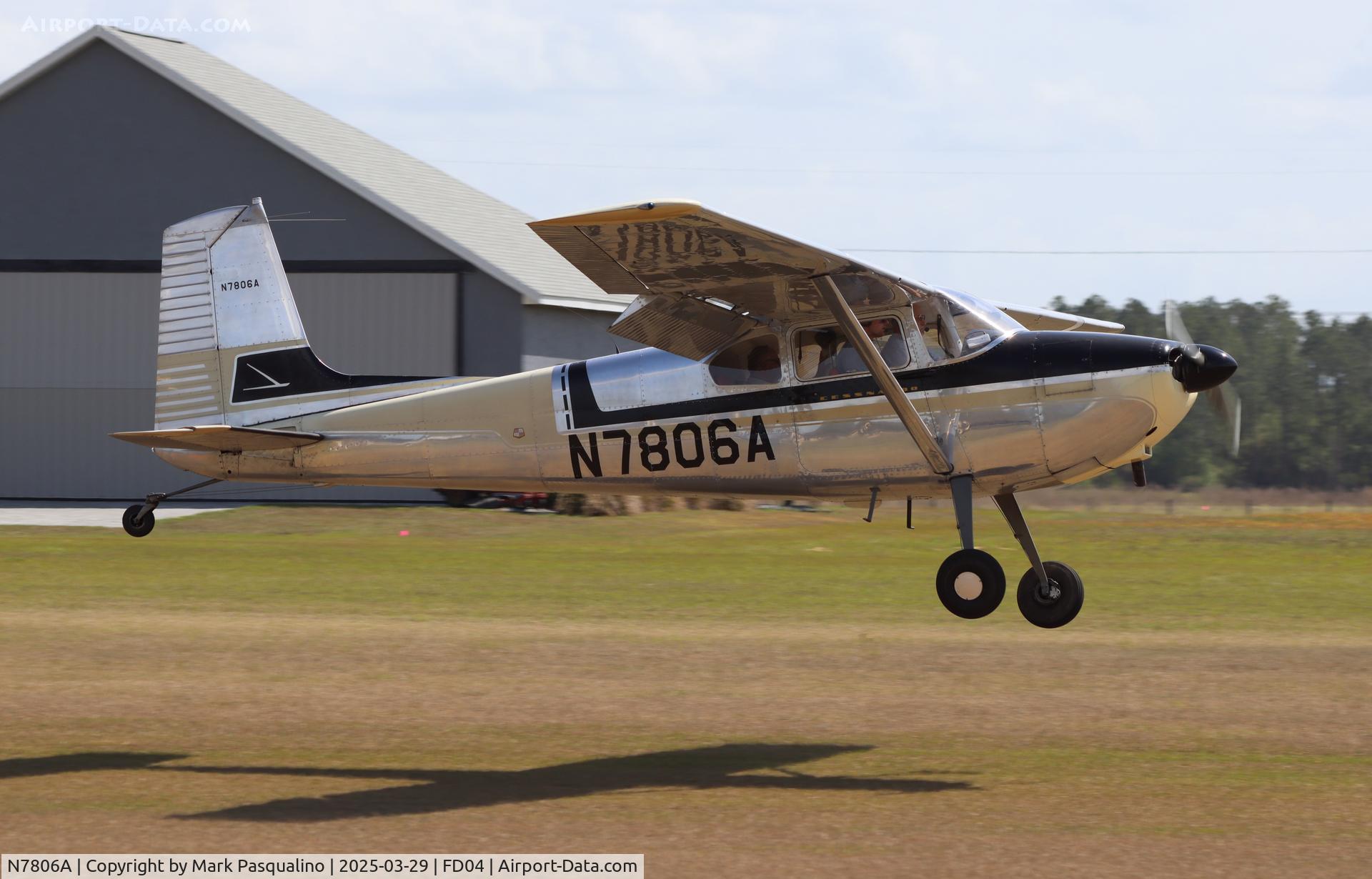 N7806A, 1957 Cessna 180A C/N 32703, Cessna 180A