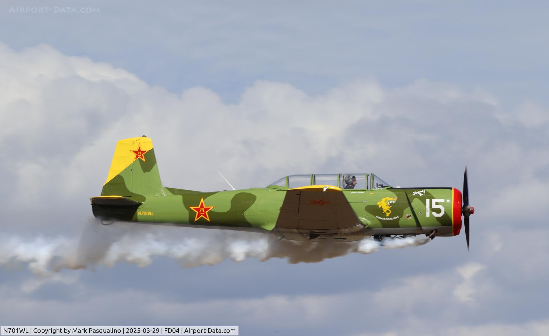 N701WL, 1975 Nanchang CJ-6 C/N 3051215, Nanchang CJ-6