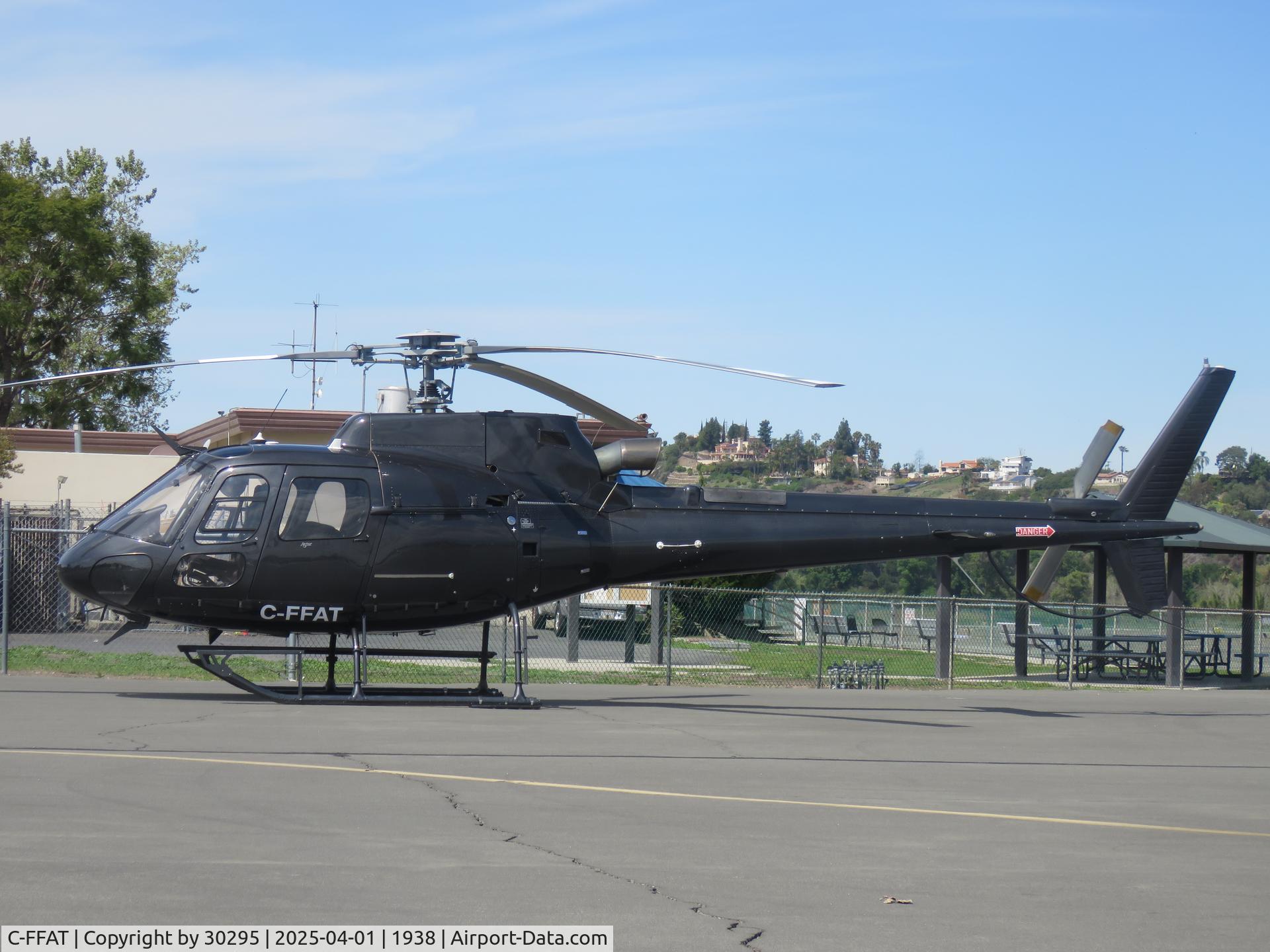 C-FFAT, 2006 Eurocopter AS-350B-3 Ecureuil Ecureuil C/N 4059, Parked