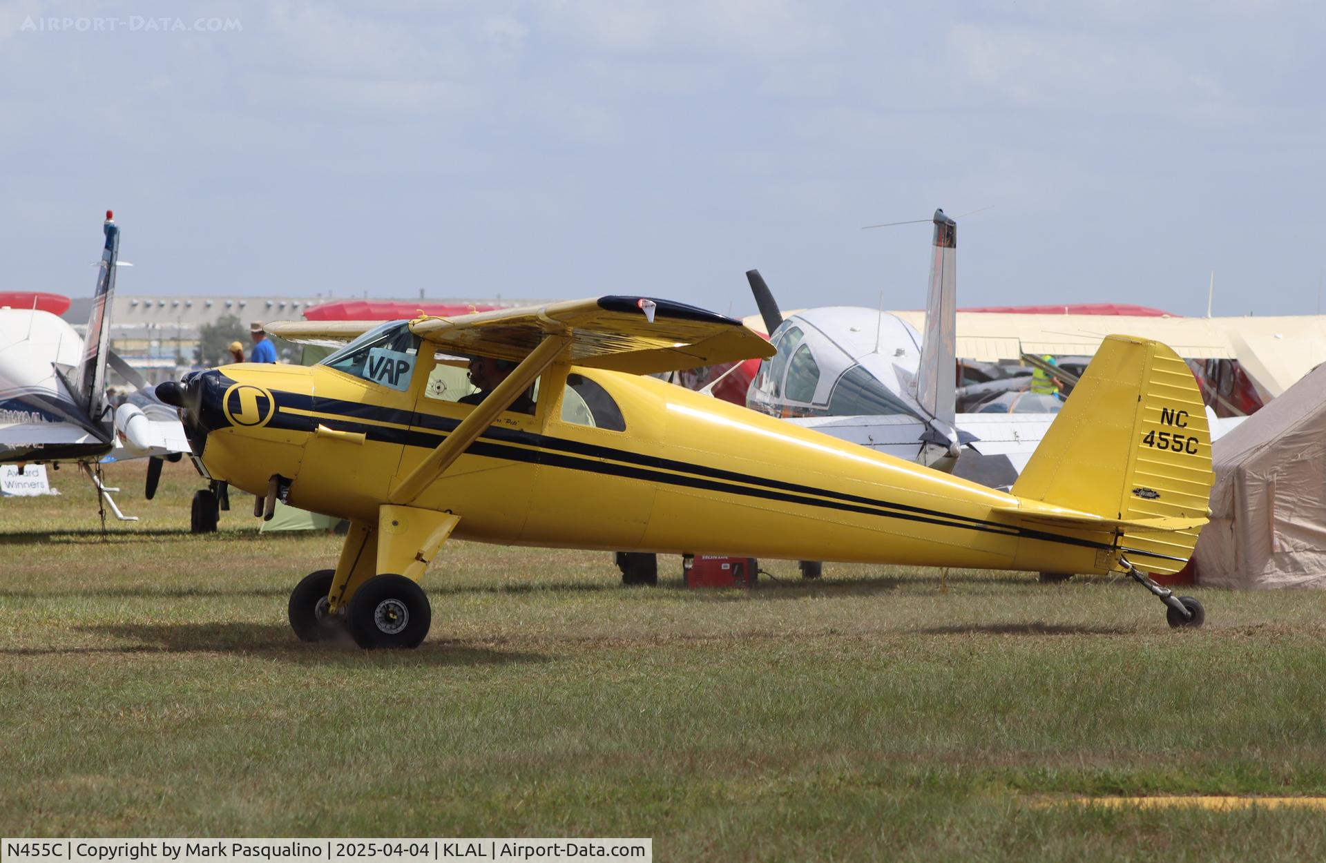 N455C, 1946 Silvaire LUSCOMBE 8E C/N 4254, Luscombe 8E