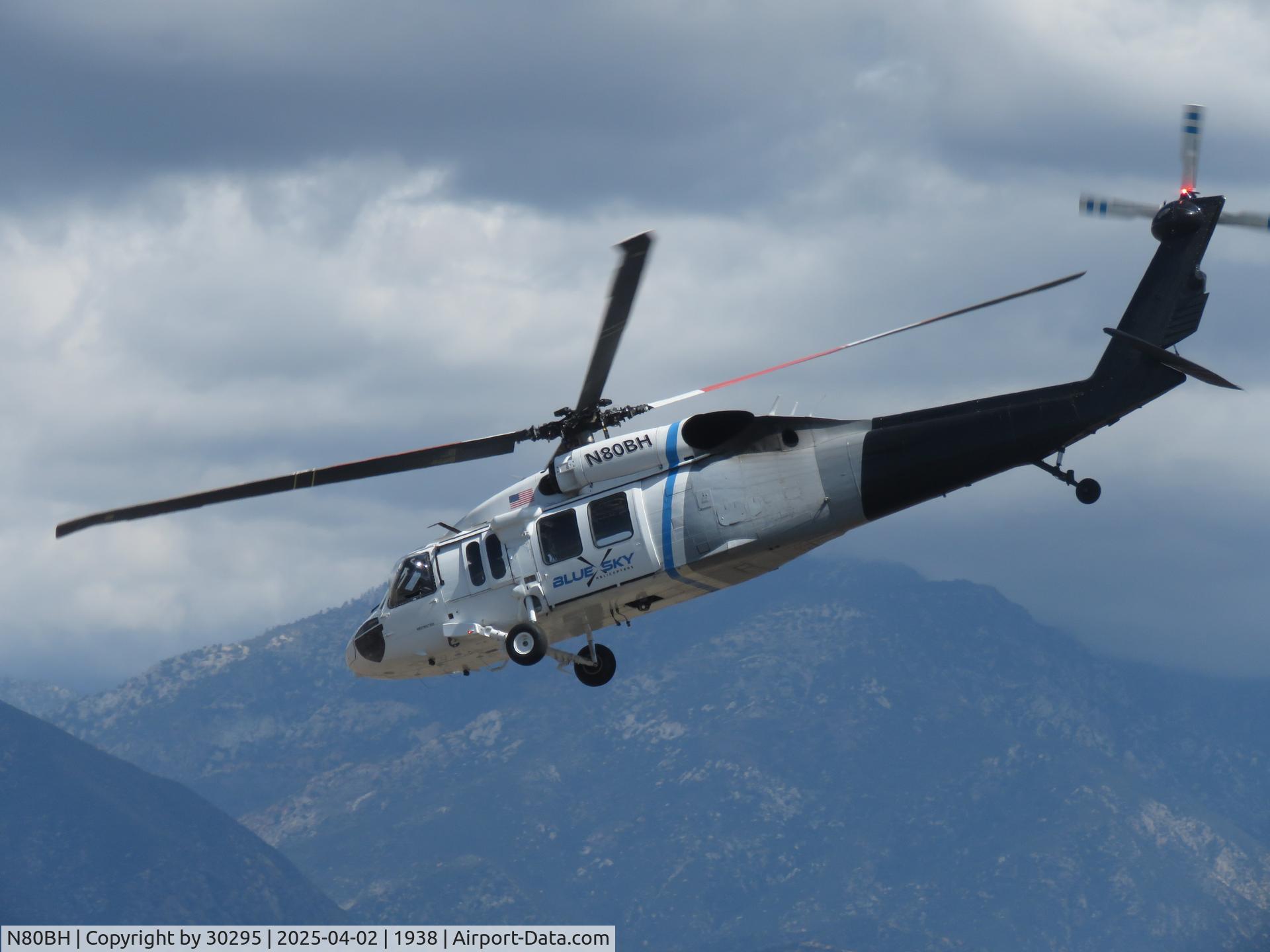 N80BH, 1987 Sikorsky EH-60A Black Hawk C/N 70-1196 (87-24660), Quick take off