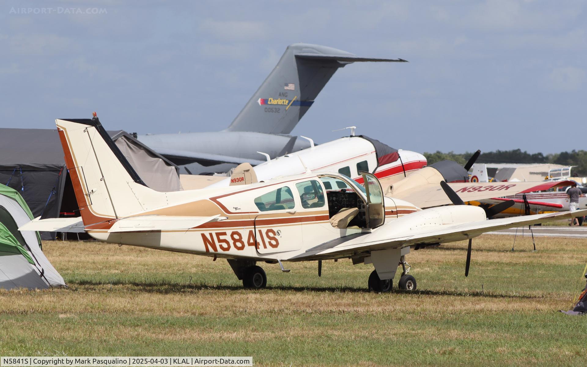 N5841S, 1965 Beech 95-B55 (T42A) Baron C/N TC-839, Beech B55