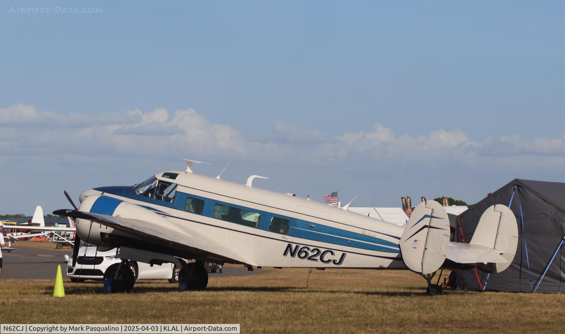 N62CJ, 1962 Beech H-18 C/N BA-633, Beech H18