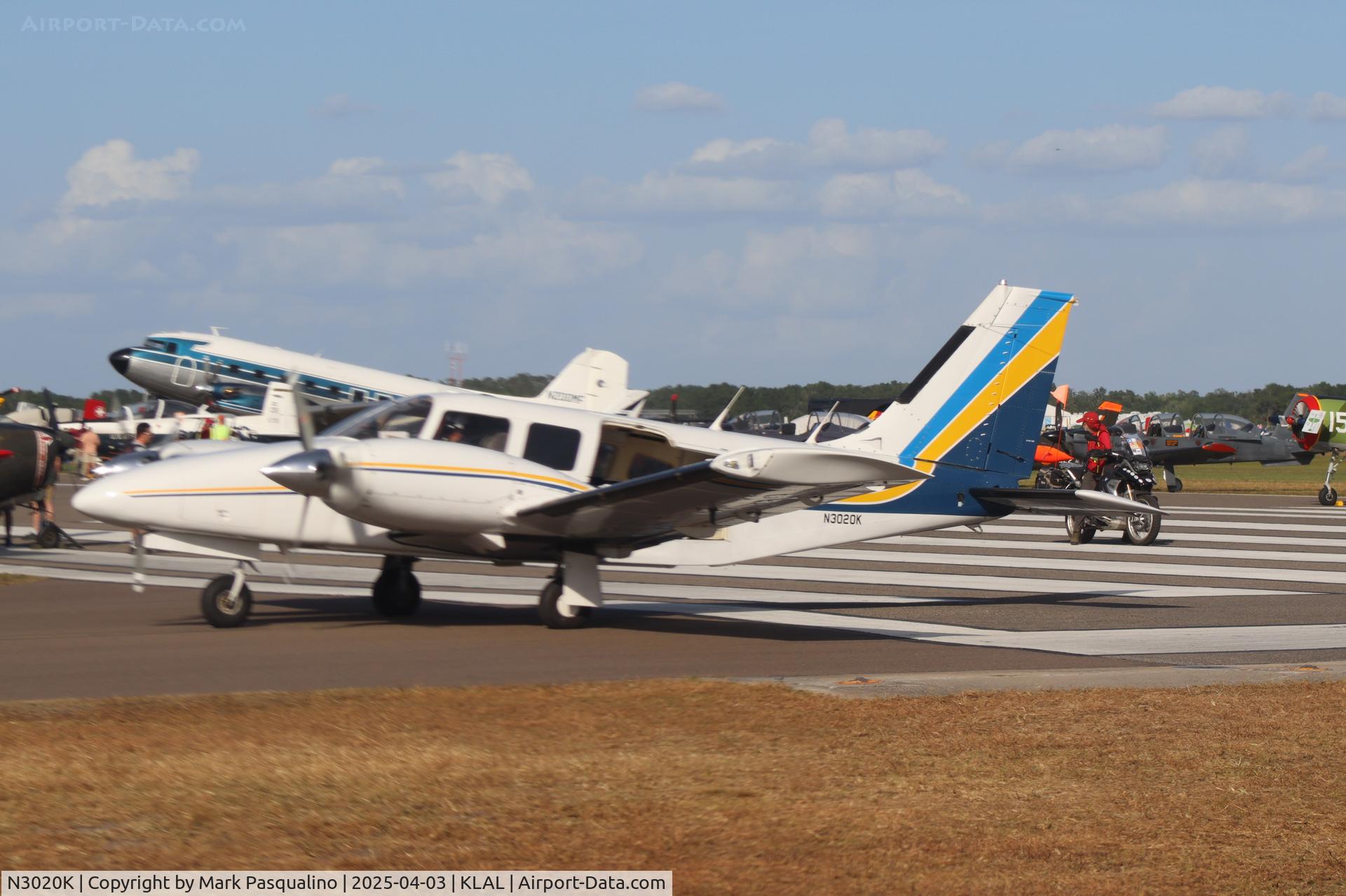 N3020K, 1978 Piper PA-34-200T C/N 34-7970099, Piper PA-34-200T