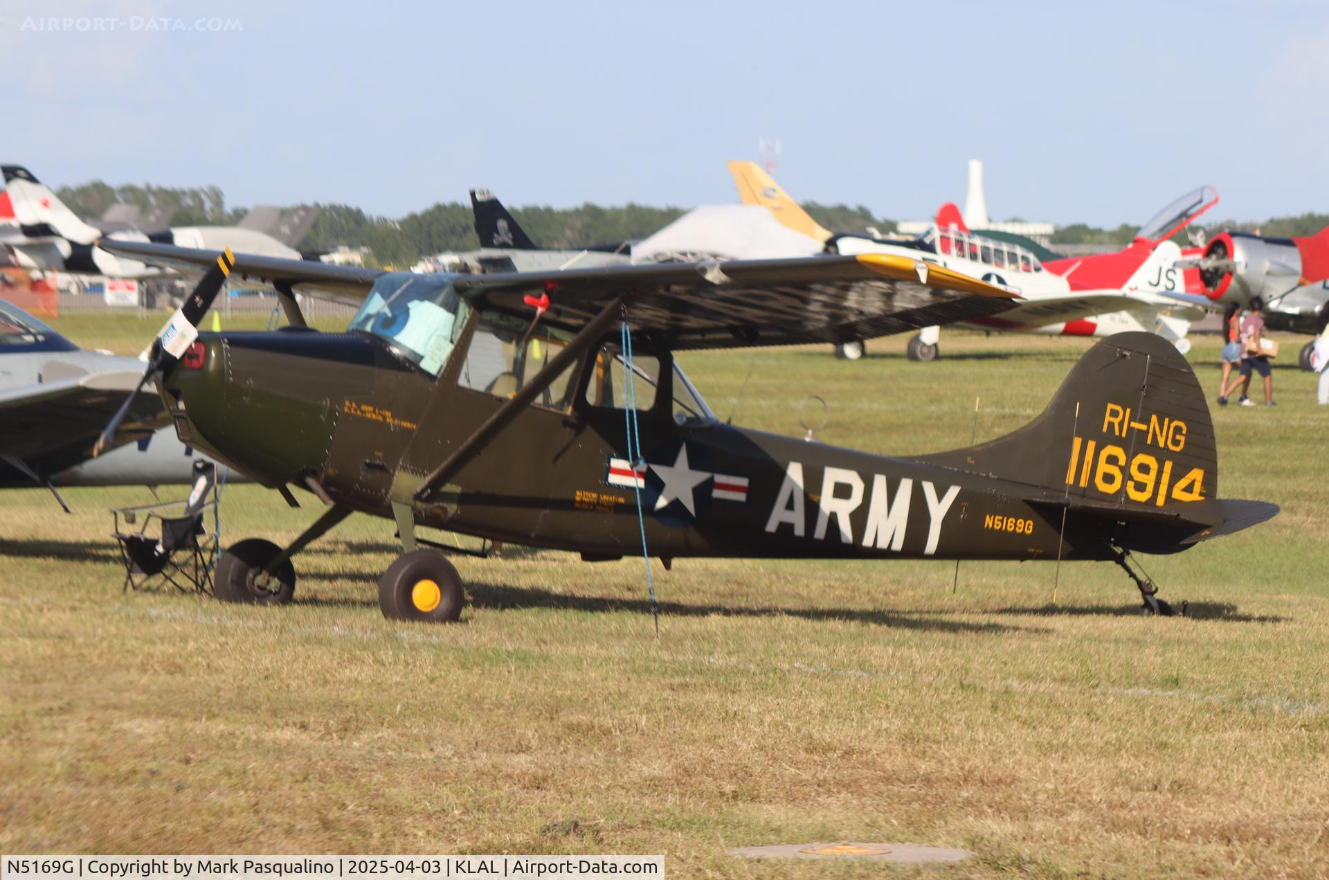 N5169G, 1951 Cessna 305A C/N 22760, Cessna 305A