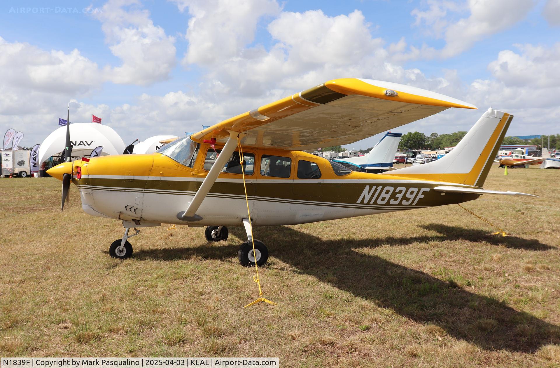 N1839F, 1966 Cessna 210F Centurion C/N 21058739, Cessna 210F