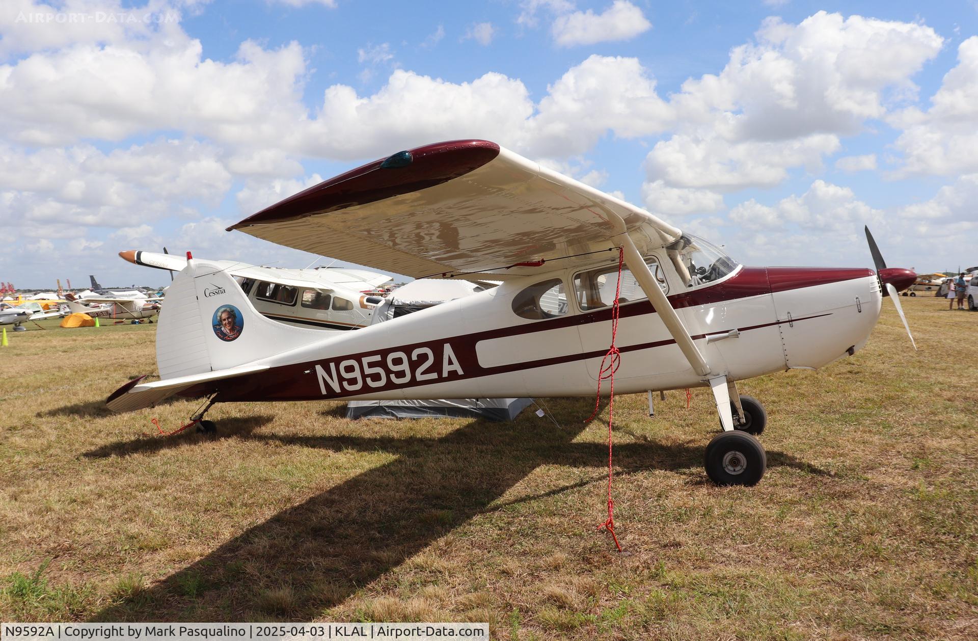 N9592A, 1949 Cessna 170A C/N 19153, Cessna 170A
