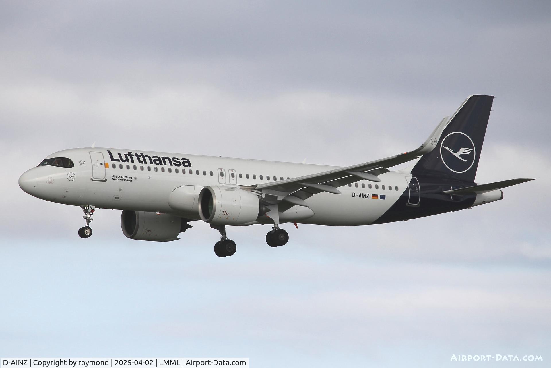 D-AINZ, 2020 Airbus A320-271N C/N 9442, Airbus A320Neo D-AINZ Lufthansa