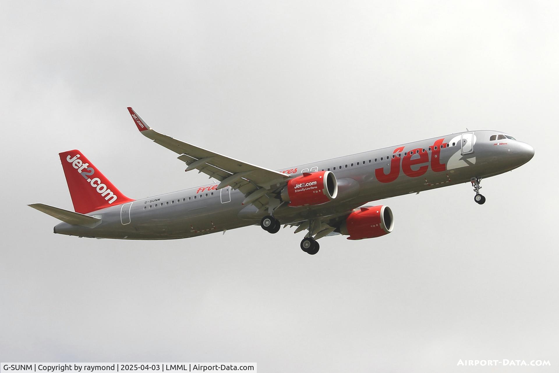 G-SUNM, 2024 Airbus A321-251NX C/N 12127, Airbus A321Neo G-SUNM Jet2Com